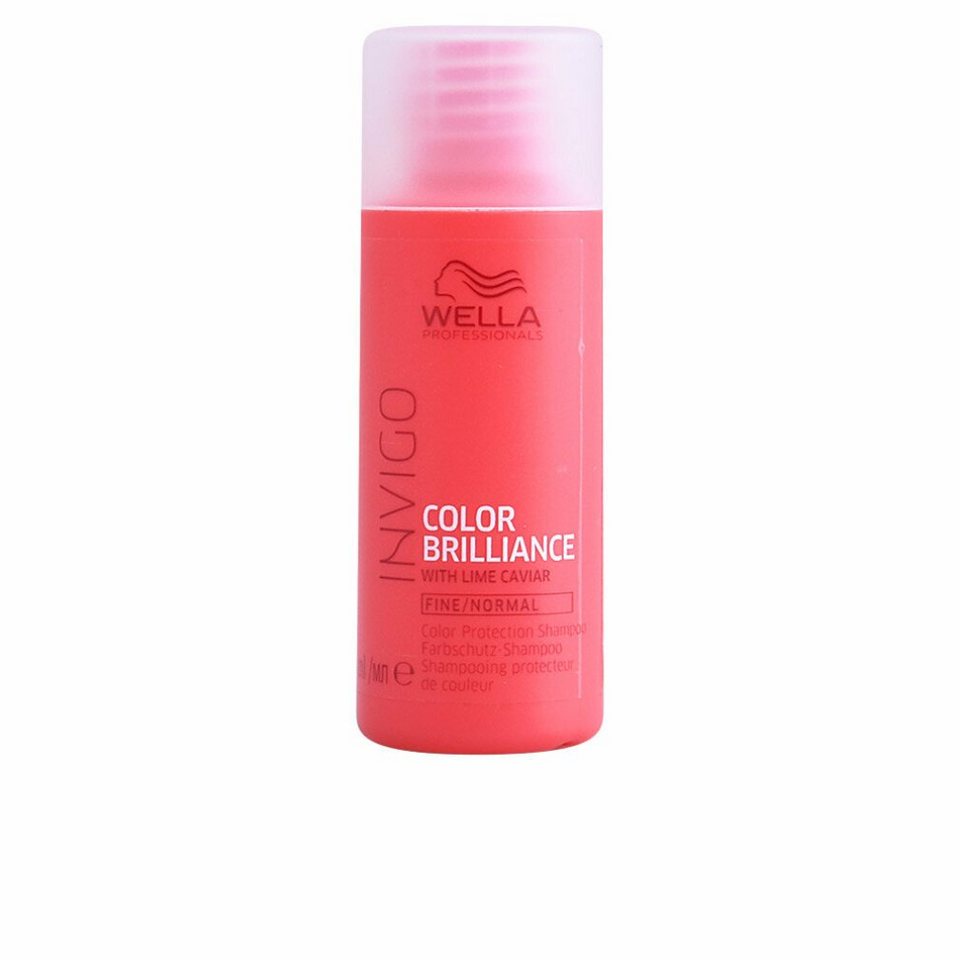 Bestes Shampoo Für Feines Coloriertes Haar Wella Haarshampoo Invigo Color Brilliance Shampoo Für Feines Haar 50ml