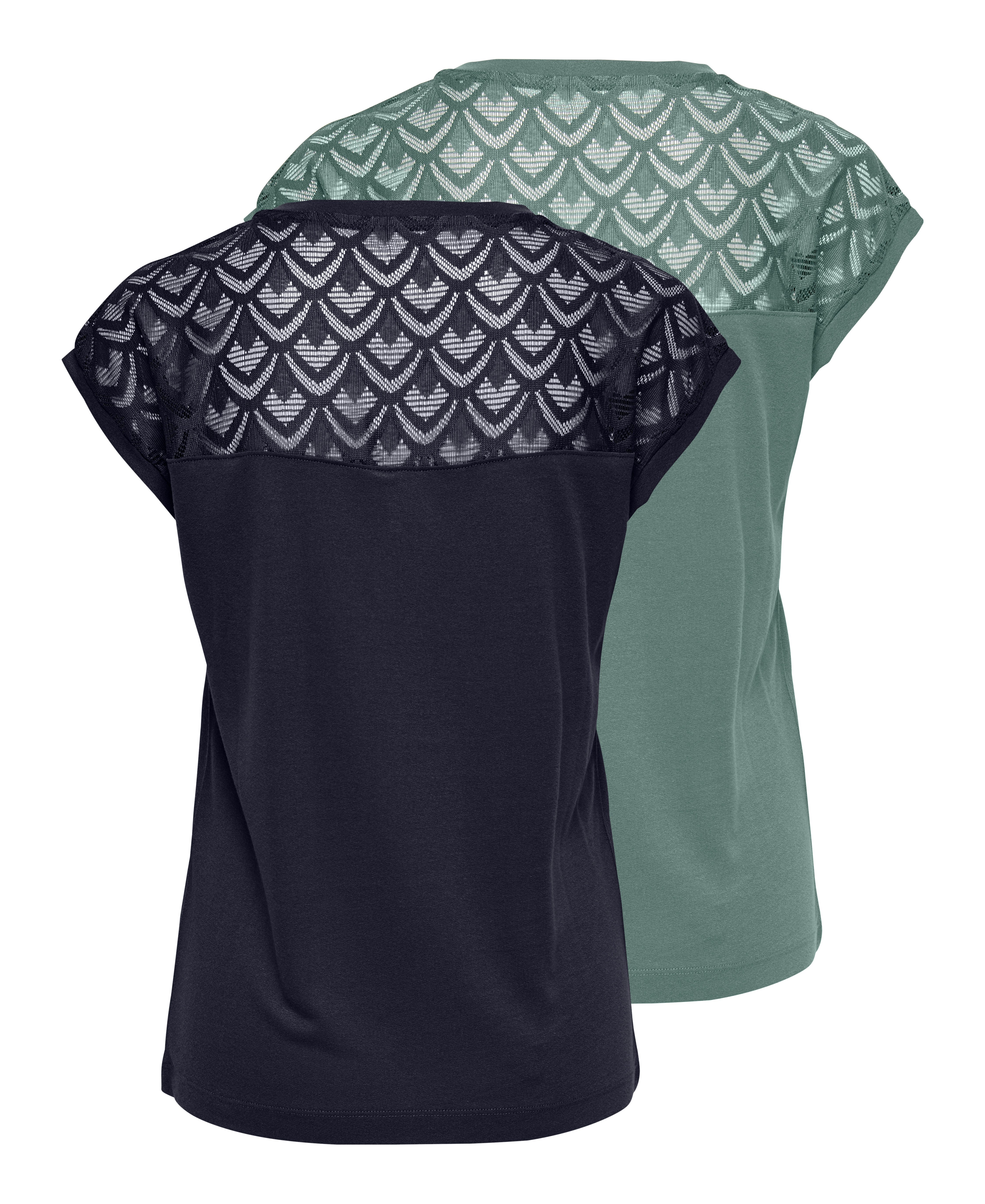 ONLY Kurzarmshirt ONLNICOLE LIFE S/S MIX TOP 2 PACK CS JRS (Packung, 2-tlg. günstig online kaufen