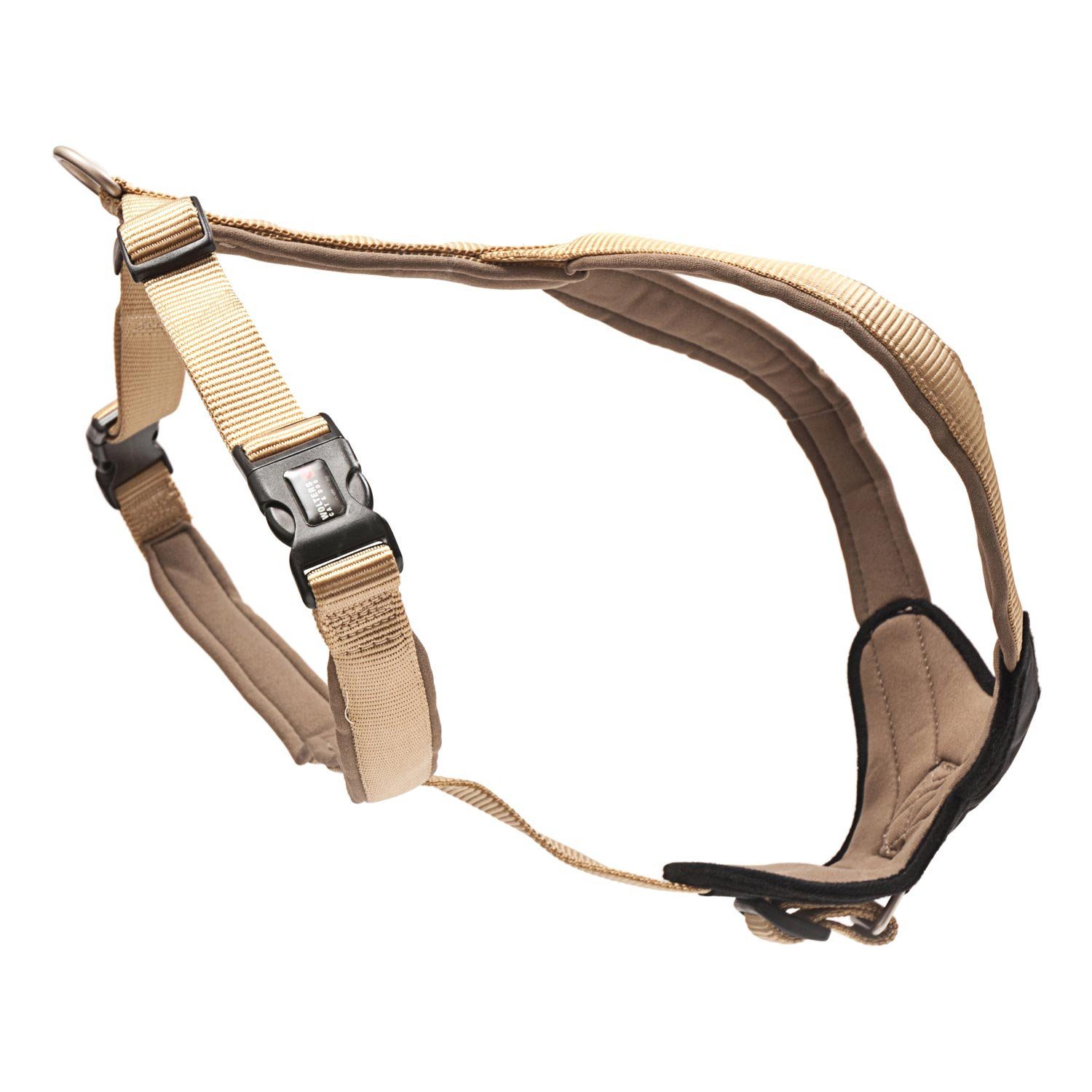 Wolters Hunde-Geschirr Geschirr Professional Comfort, 40-45cm x 25mm, sand/braun, 40-45cm x 25mm - sand/braun