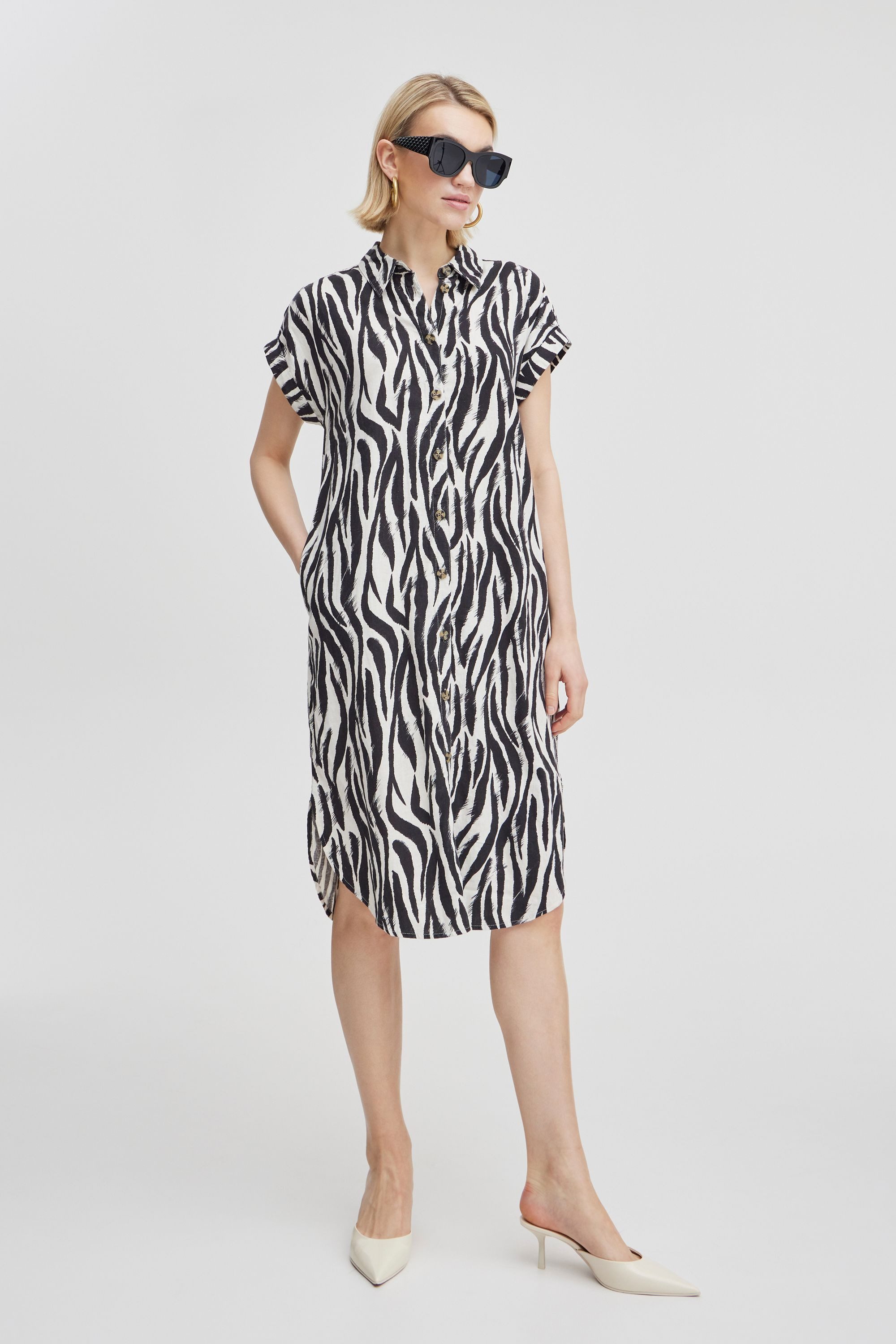 b.young Blusenkleid BYFALAKKA SS SHIRT DRESS günstig online kaufen