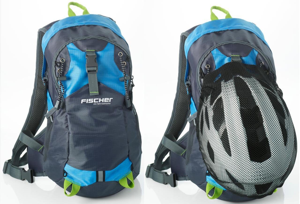 FISCHER bicycle backpack with helmet net
