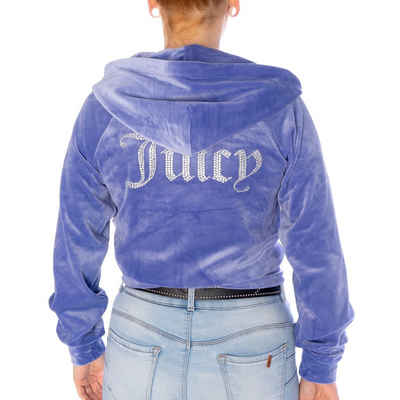 OBEY Sweater Sweatjacke Juicy Couture Madison Veloure (1 Stück, 1-tlg)