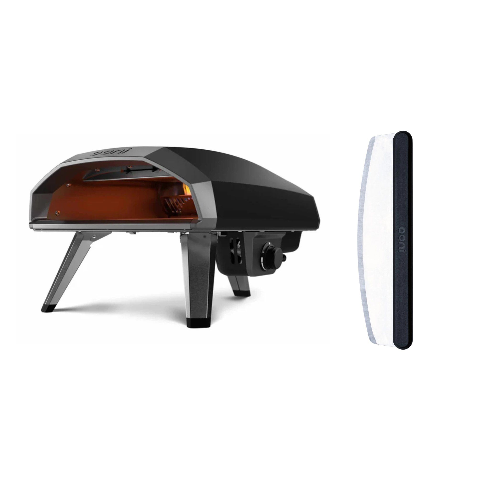 Ooni Pizzaofen Ooni Koda 2 Pizzaofen inkl. Wiegemesser