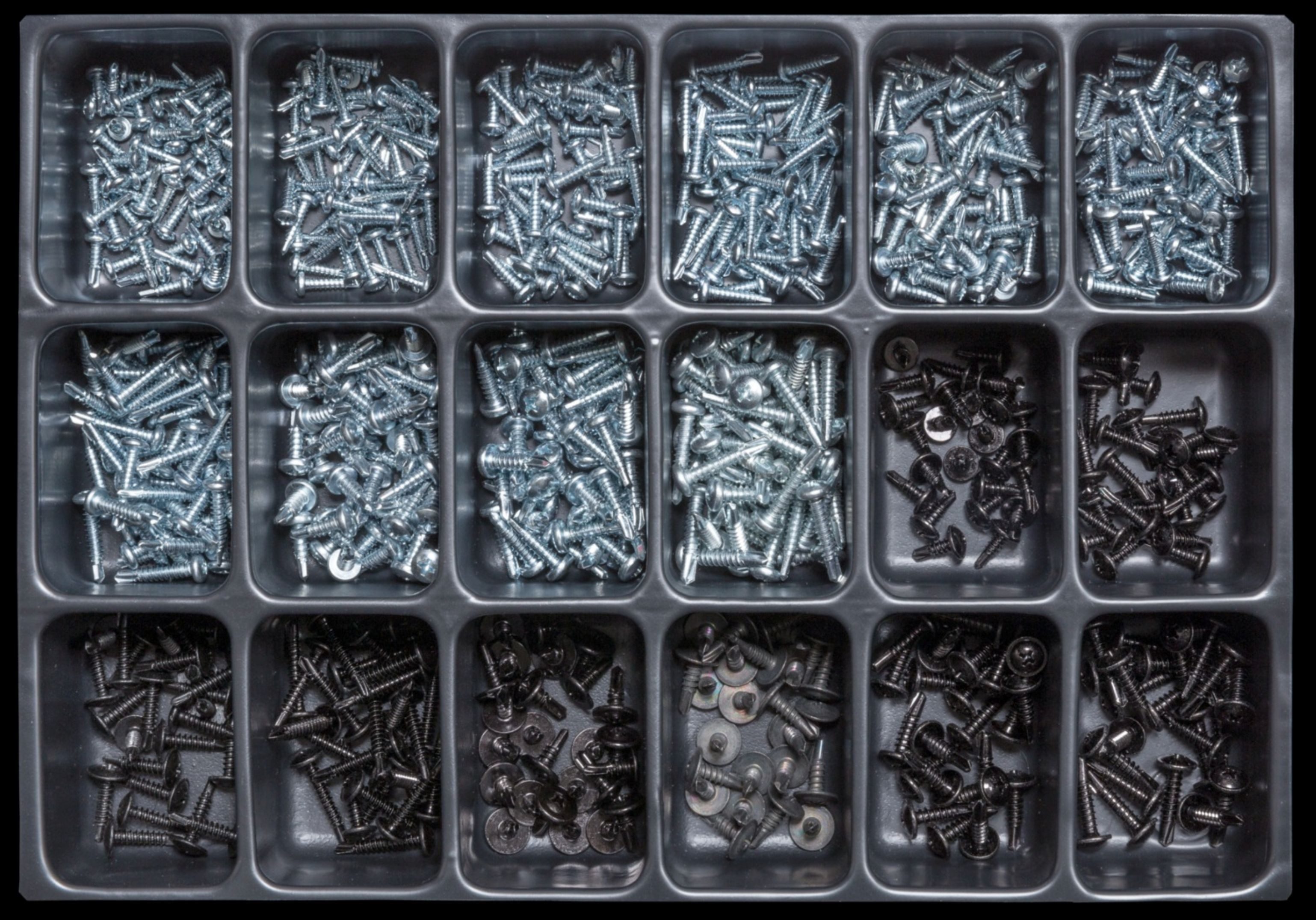 Dresselhaus Bohrschraube Dresselhaus Sortimente Bohrschrauben mit Linsenkopf galv. verzinkt, Bo