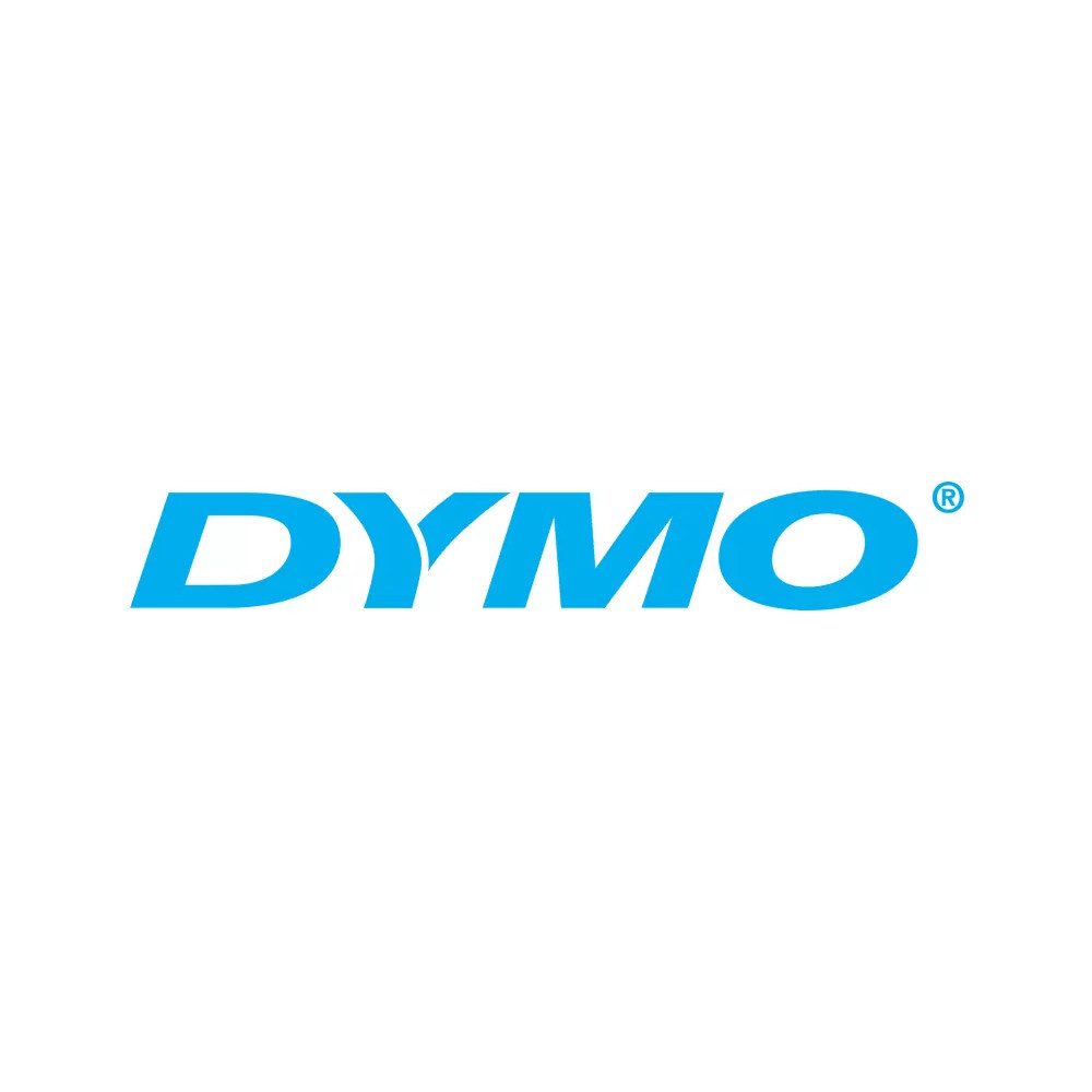 DYMO Beschriftungsband 1805422 Schriftband vinyl weiß/rot