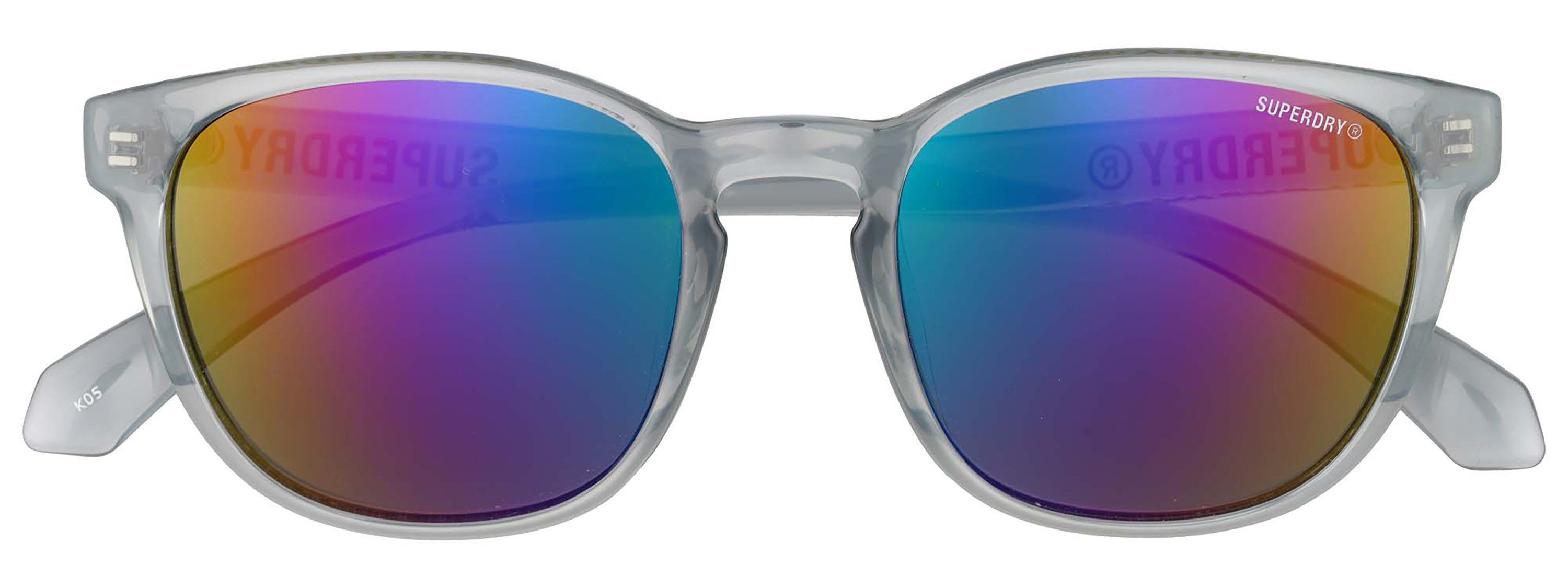 Superdry Sonnenbrille Modell 996097 Form Karree/Soft, Logoschriftzug auf Bügel, Injectionfassung