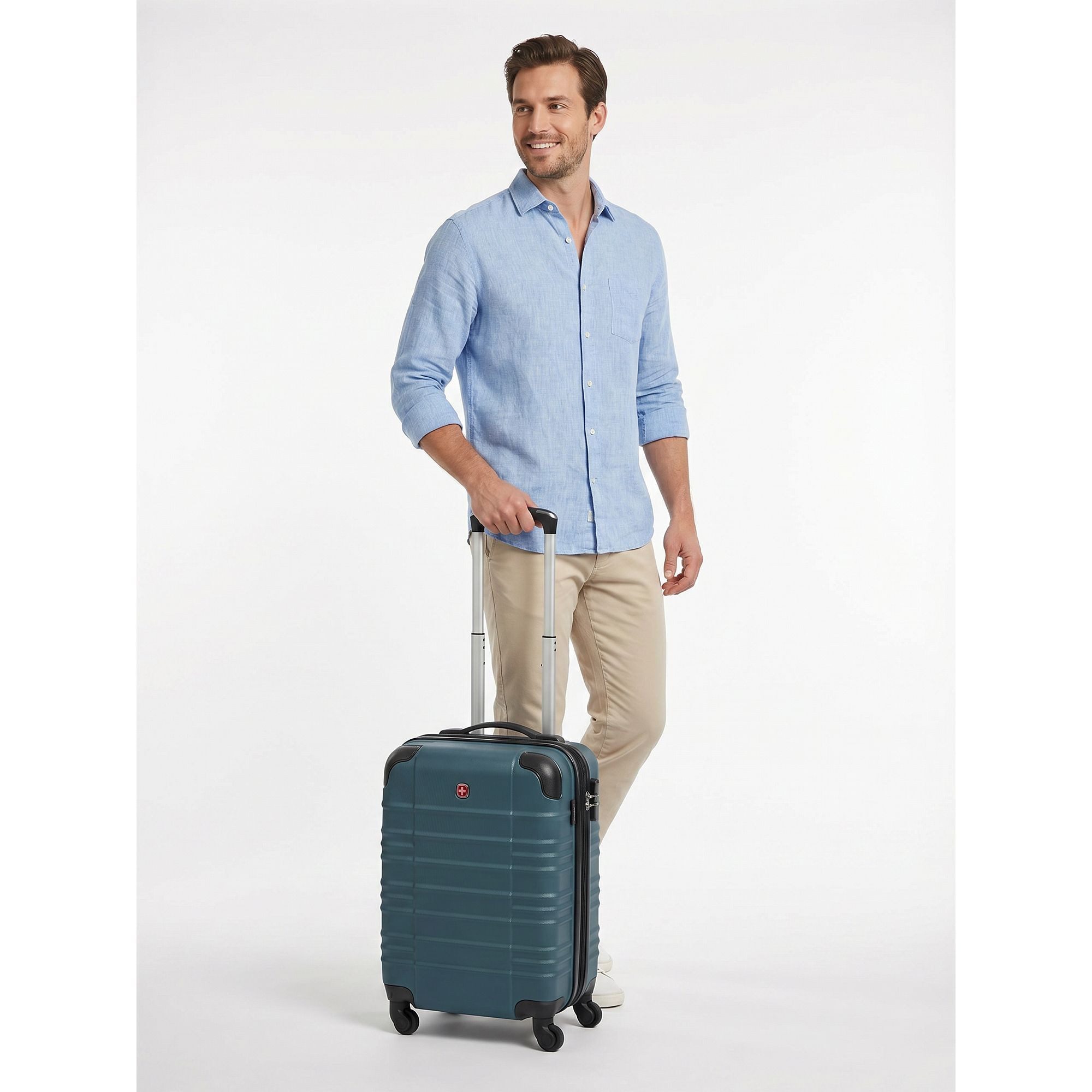Wenger Handgepäck-Trolley Amplar Evo, 4 Rollen, ABS