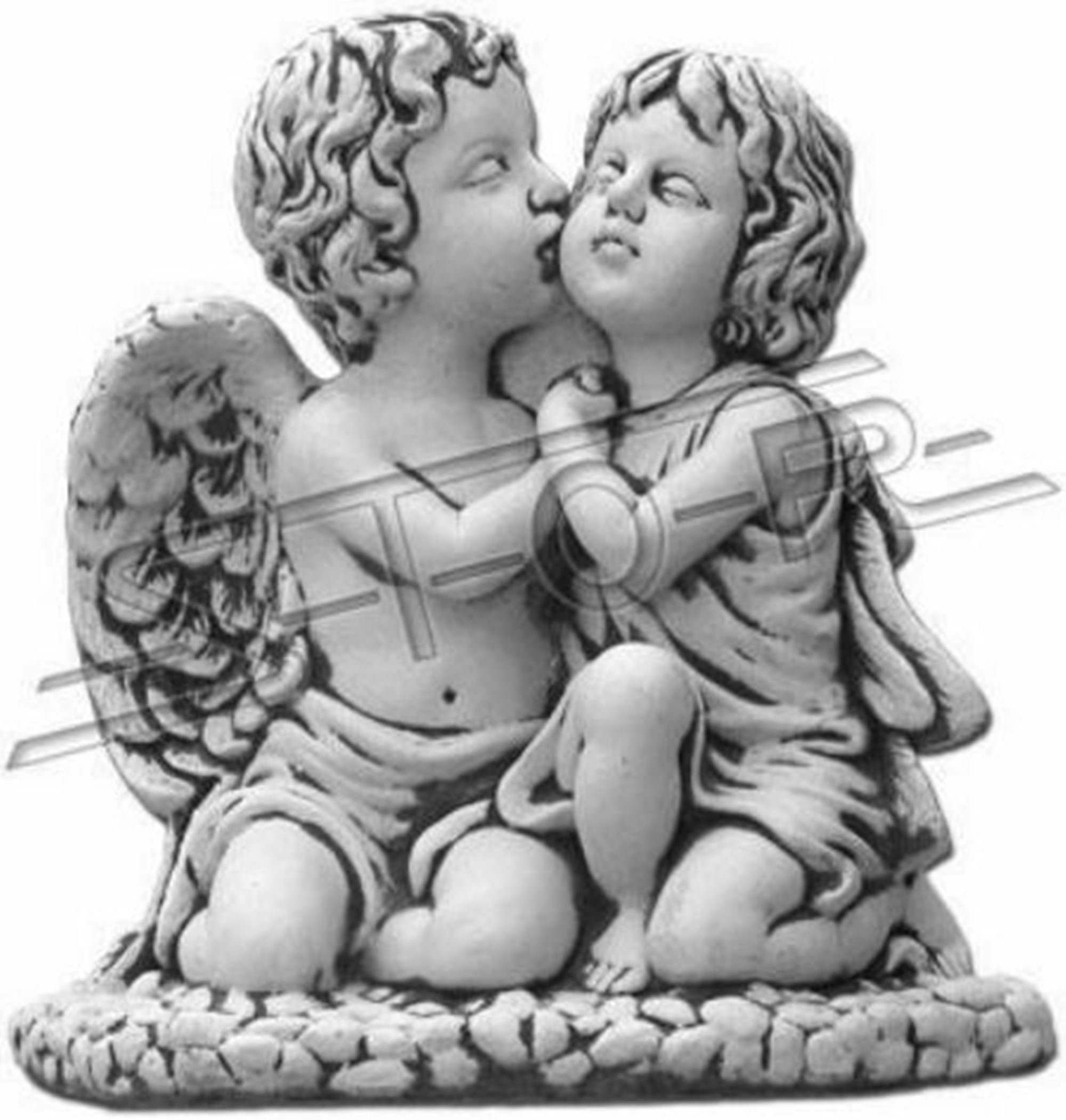 JVmoebel Skulptur Grabschmuck Grab Stein Skulptur Gott Heilig Engel Figur Dekoration