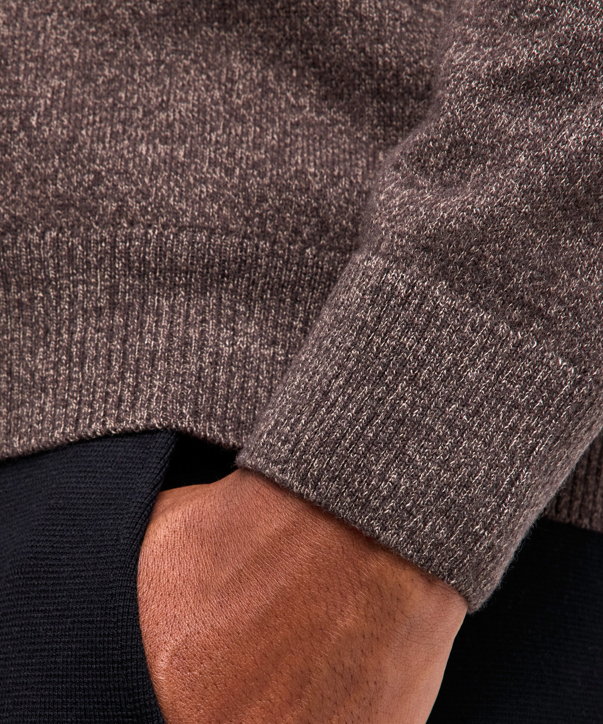 FALKE Strickpullover Pure Lambswool Pullover aus extrafeiner Lambswool (1-tlg) aus extrafeiner Lambswool