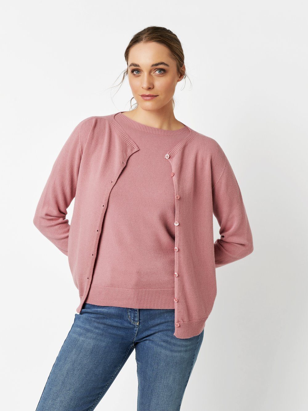 TONI Strickjacke Holy aus feinem Strick