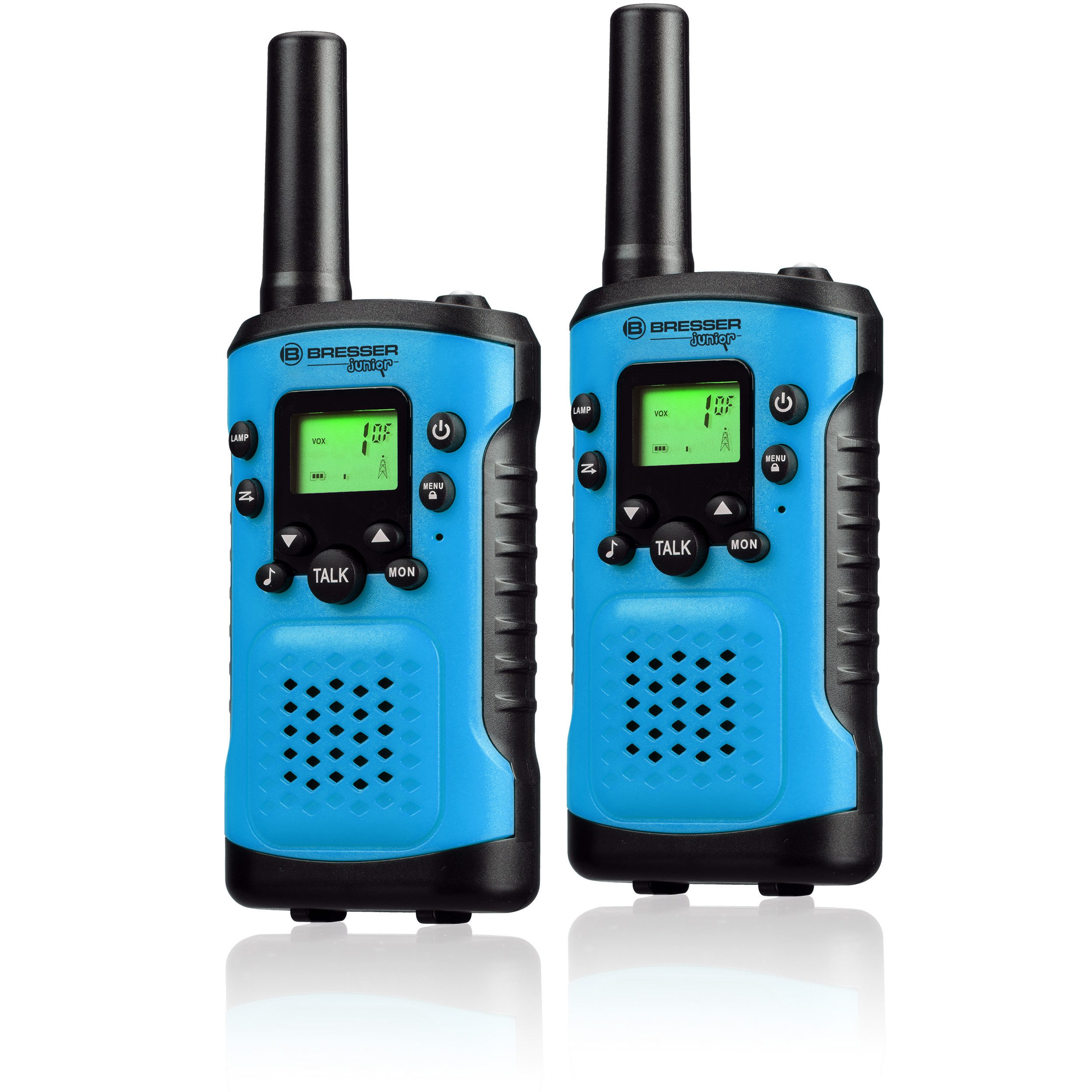BRESSER junior Walkie Talkie BRESSER JUNIOR Walkie Talkie 2er-Set mit hoher Reichweite bis zu 6 km…