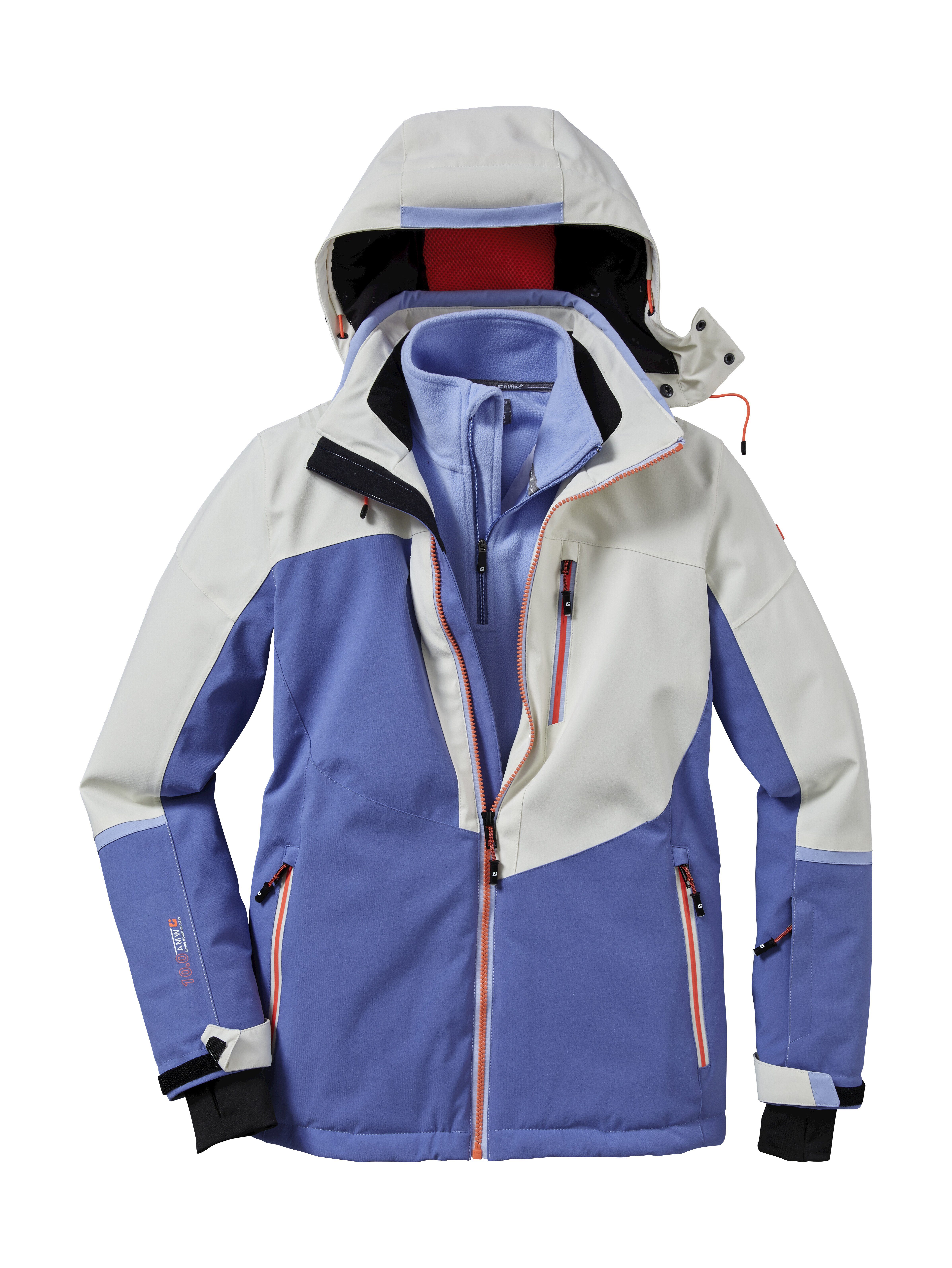 84 SKI JCKT mittelblau Killtec Skijacke WMN KSW