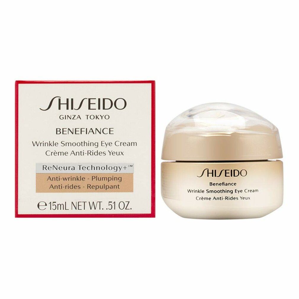SHISEIDO Tagescreme Shiseido Benefiance Cream15 Wrinkle ml Eye Smoothing