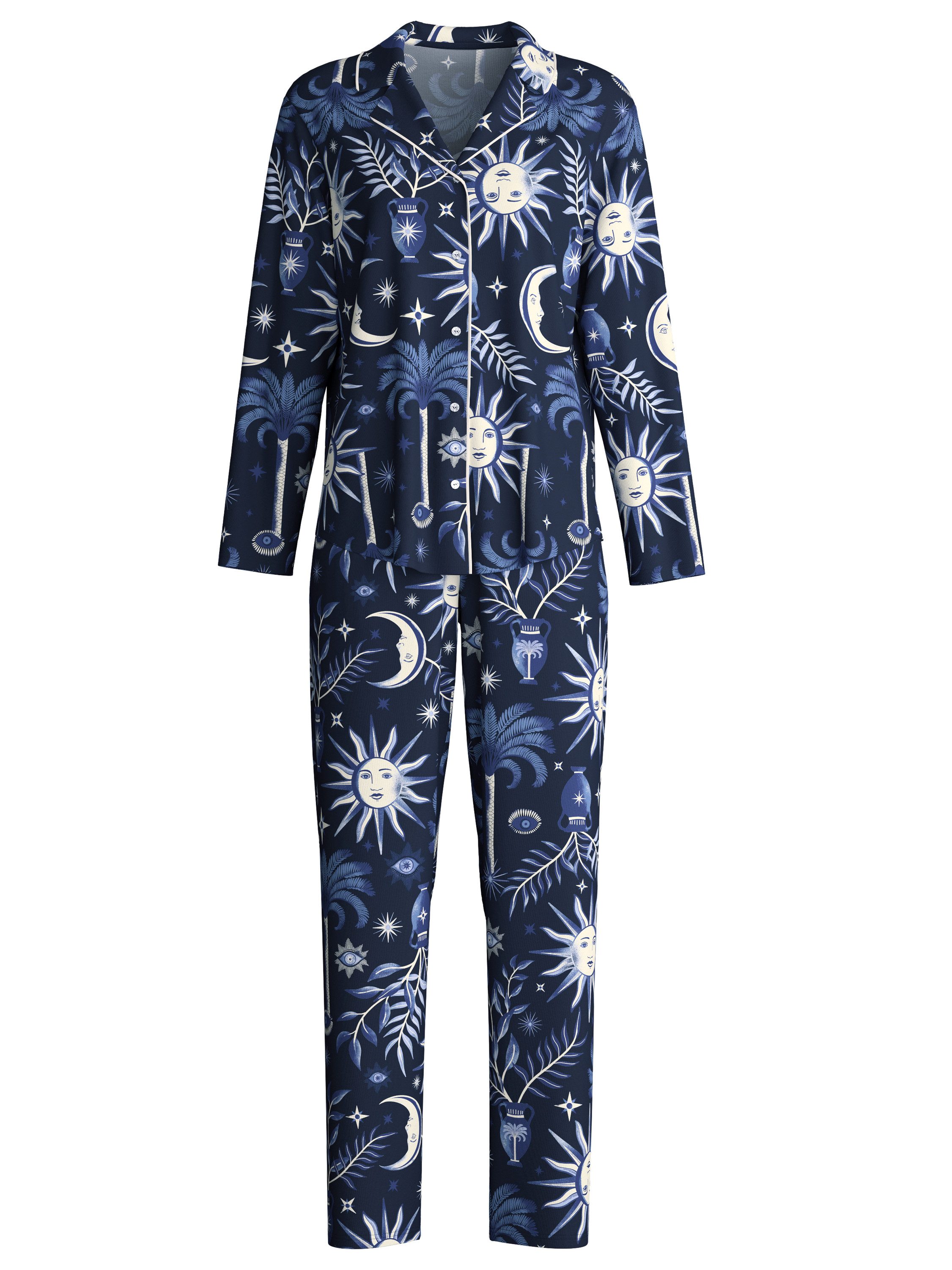 CALIDA Pyjama Cosy Nights Damen (2 tlg) günstig online kaufen
