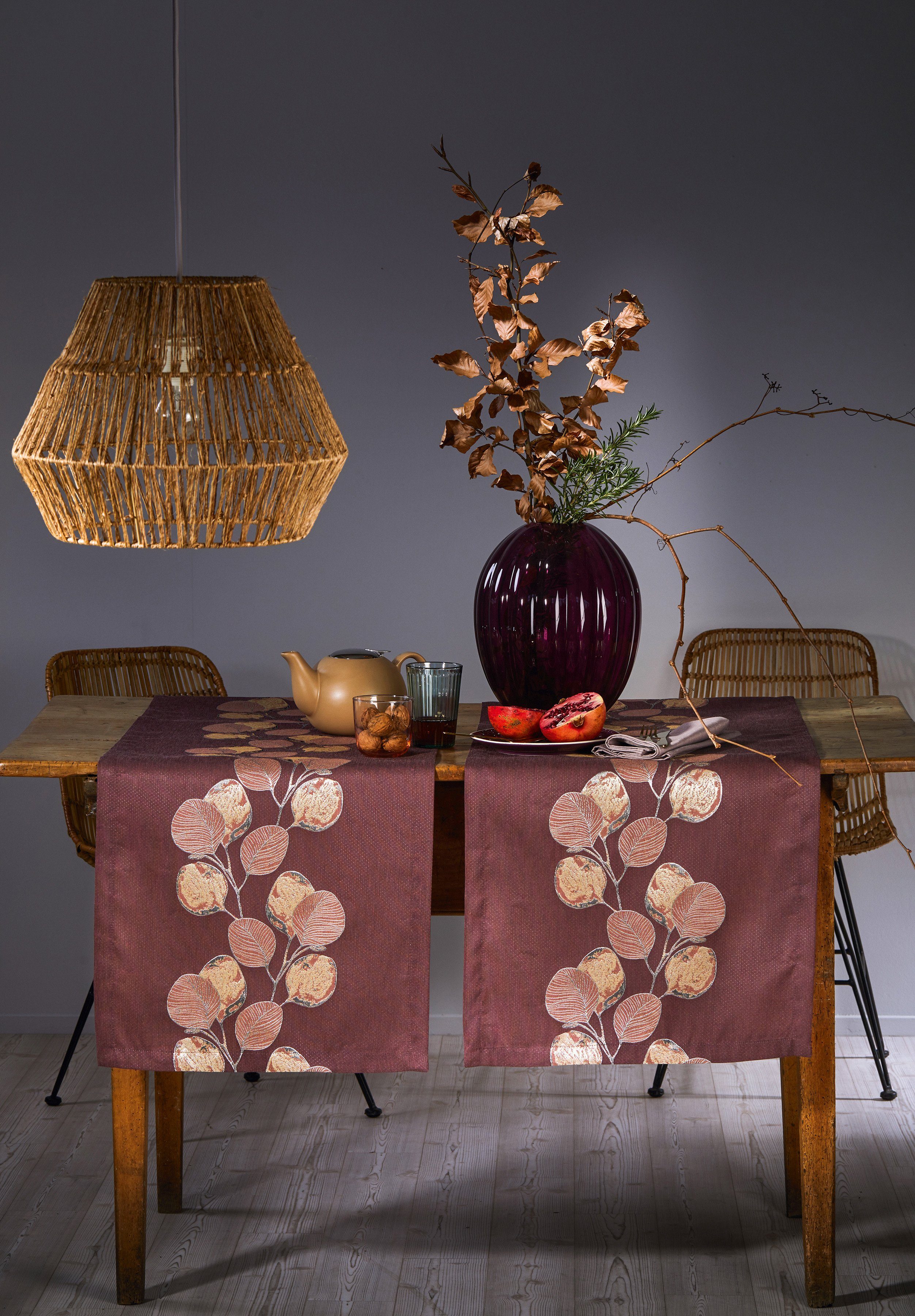 APELT Tischläufer 2717 LOFT STYLE, Jacquard günstig online kaufen