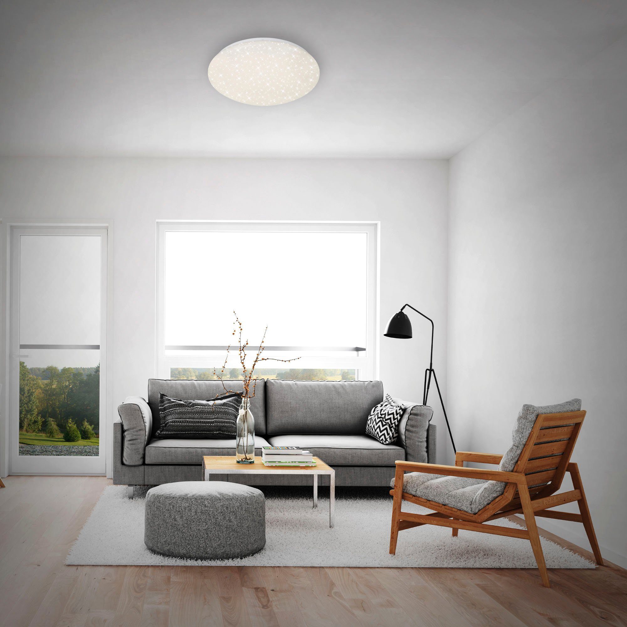 Briloner Leuchten LED Deckenleuchte 3367216 VERB, LED fest integriert, Kalt günstig online kaufen