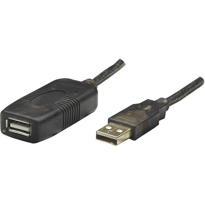 MANHATTAN Hi-Speed USB Repeater Kabel 20 m USB-Kabel (20.00 cm) AH8808