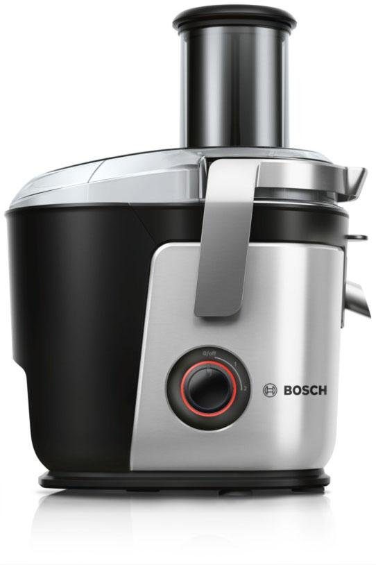 BOSCH Entsafter VitaJuice 4 MES4010, für Obst und Gemüse, spülmaschinengeeignet, 1200 W, schnell, kein Vorschneiden, 1,25l Saftbehälter, leichte Reinigung – Bild 5 von 5