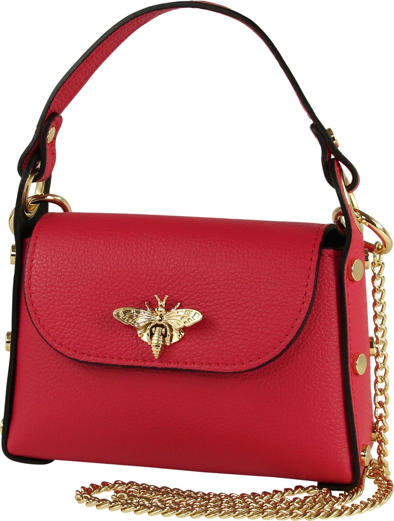Umhängetasche Toscanto Tasche rot Umhängetasche mittel