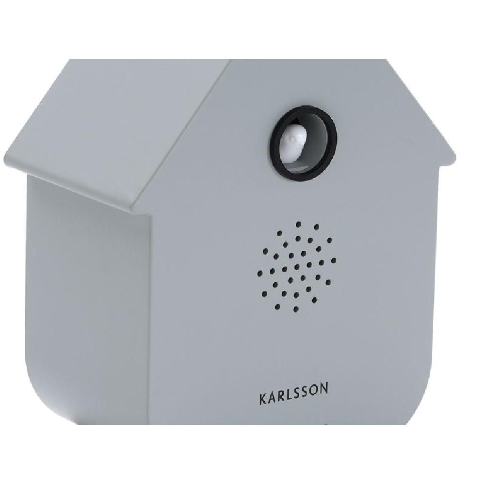 Karlsson Dekofigur Soundbox mit Bewegungsmelder Modern Cuckoo Grau – Bild 3 von 5