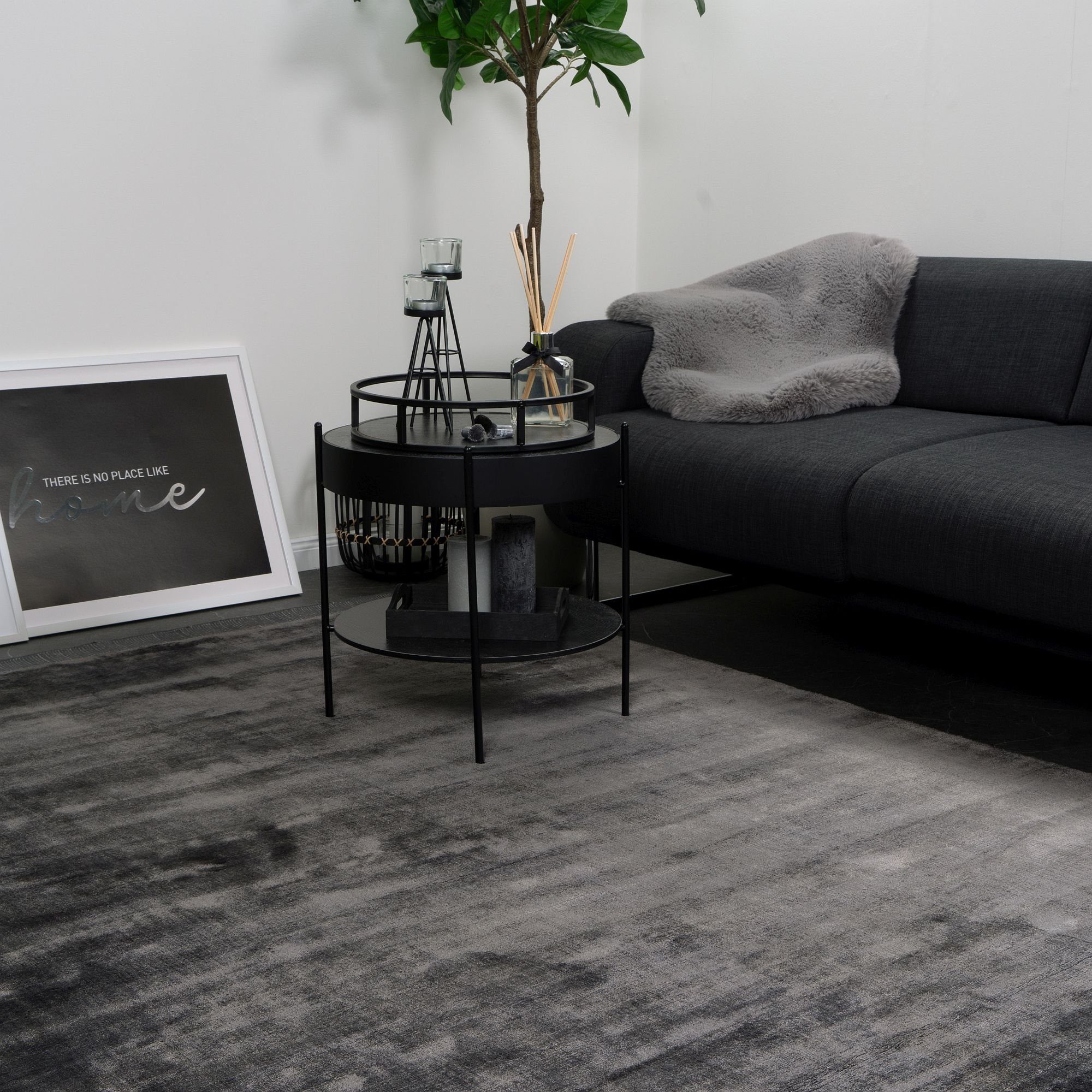 Consilio Concept Designteppich BAMBOO Teppich Wohnzimmer luxuriös Viskose S günstig online kaufen