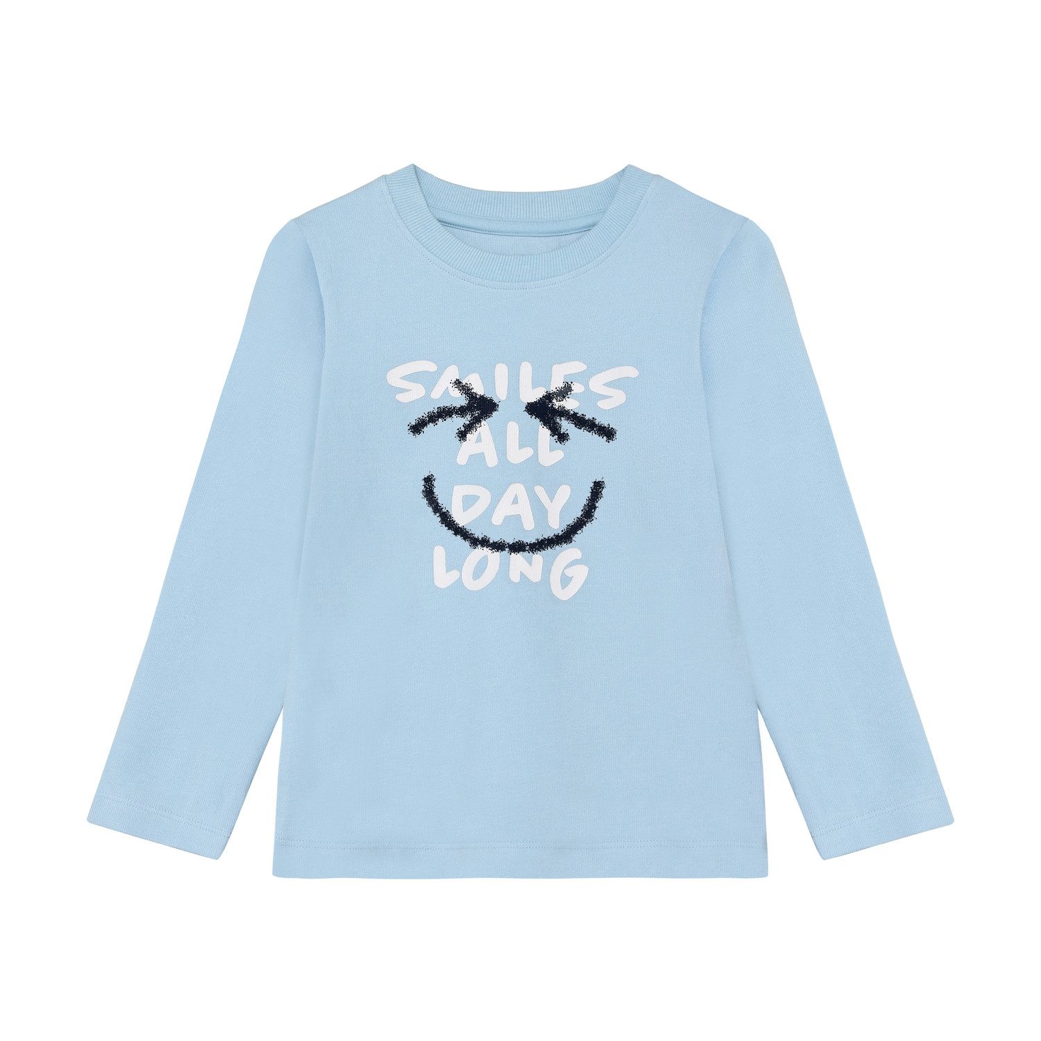 Langarmshirt Minymo Jungen Langarmshirt Baumwolle Longsleeve Print