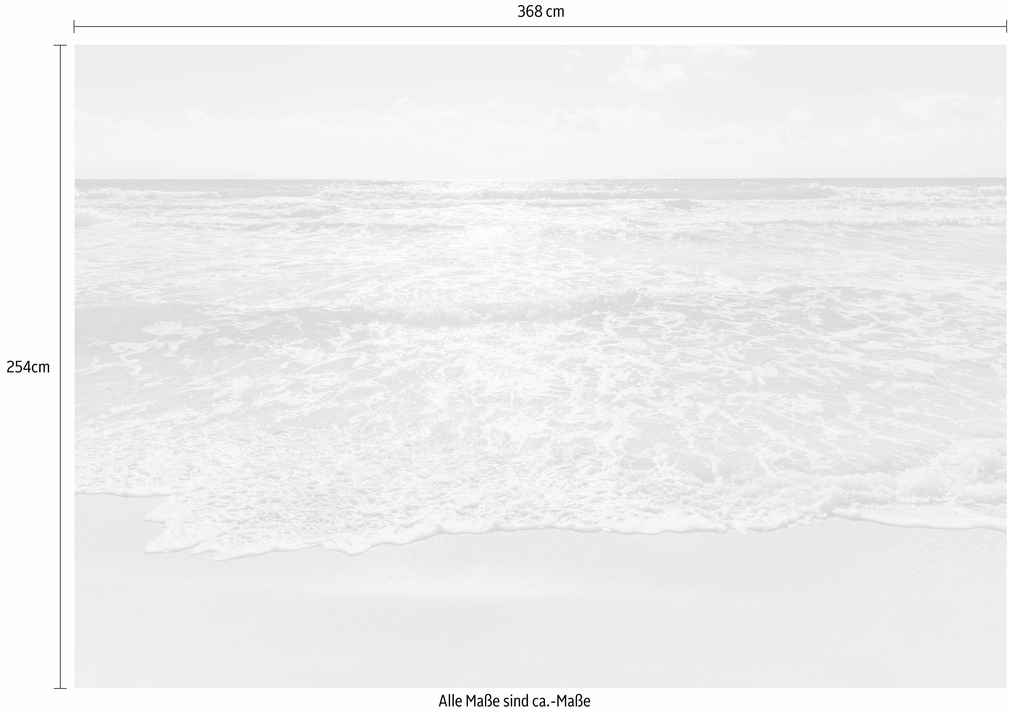 Seaside, cm Fototapete Kleister inklusive x (Breite 368x254 Höhe), Komar