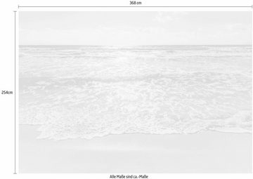 Komar Fototapete Seaside, 368x254 cm (Breite x Höhe), inklusive Kleister