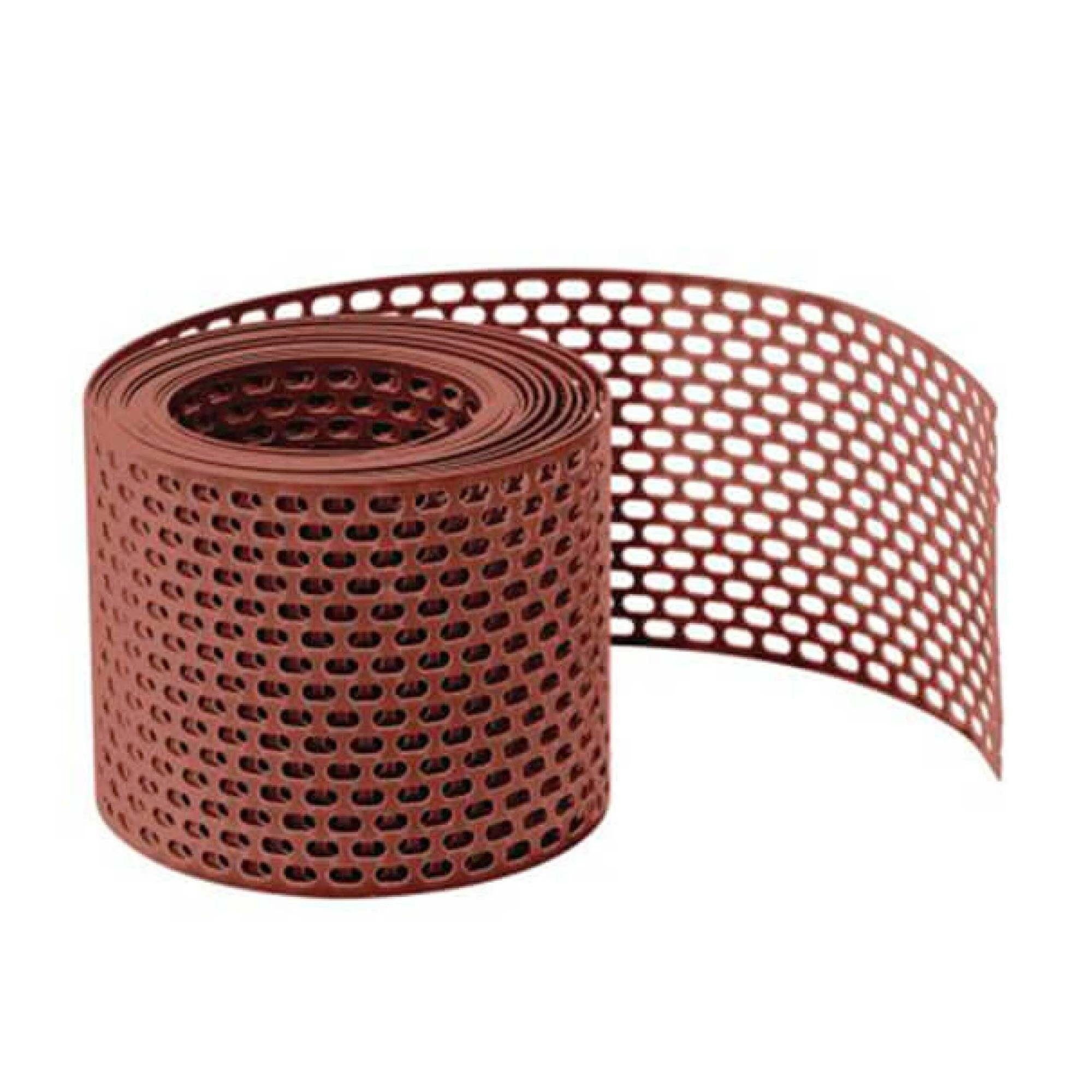 Lüftungsgitter MV Aus PVC – 186x186 Mm, Mit Insektenschutz, Für Innen & Außen