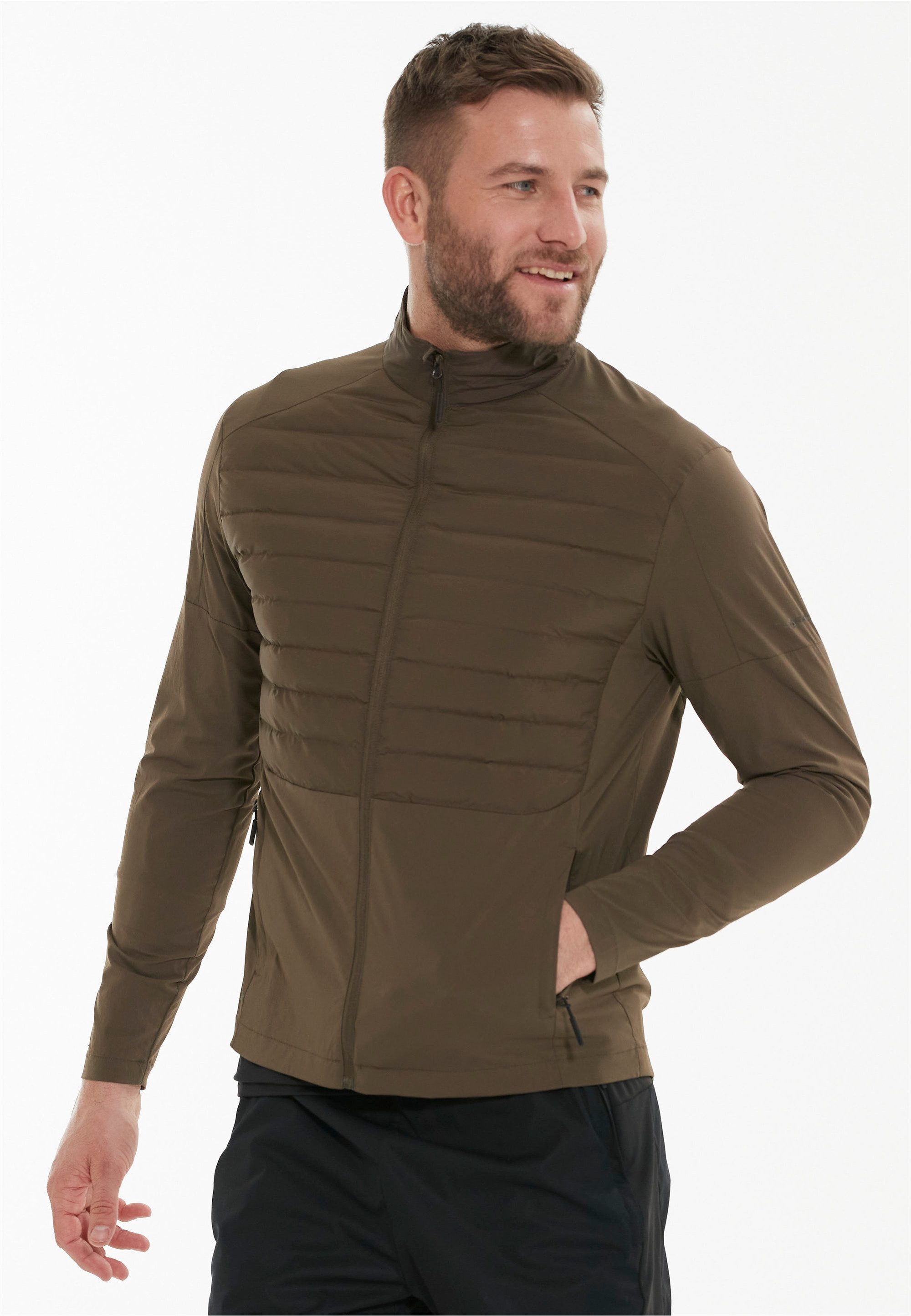 ENDURANCE Laufjacke Benst aus winddichtem Material
