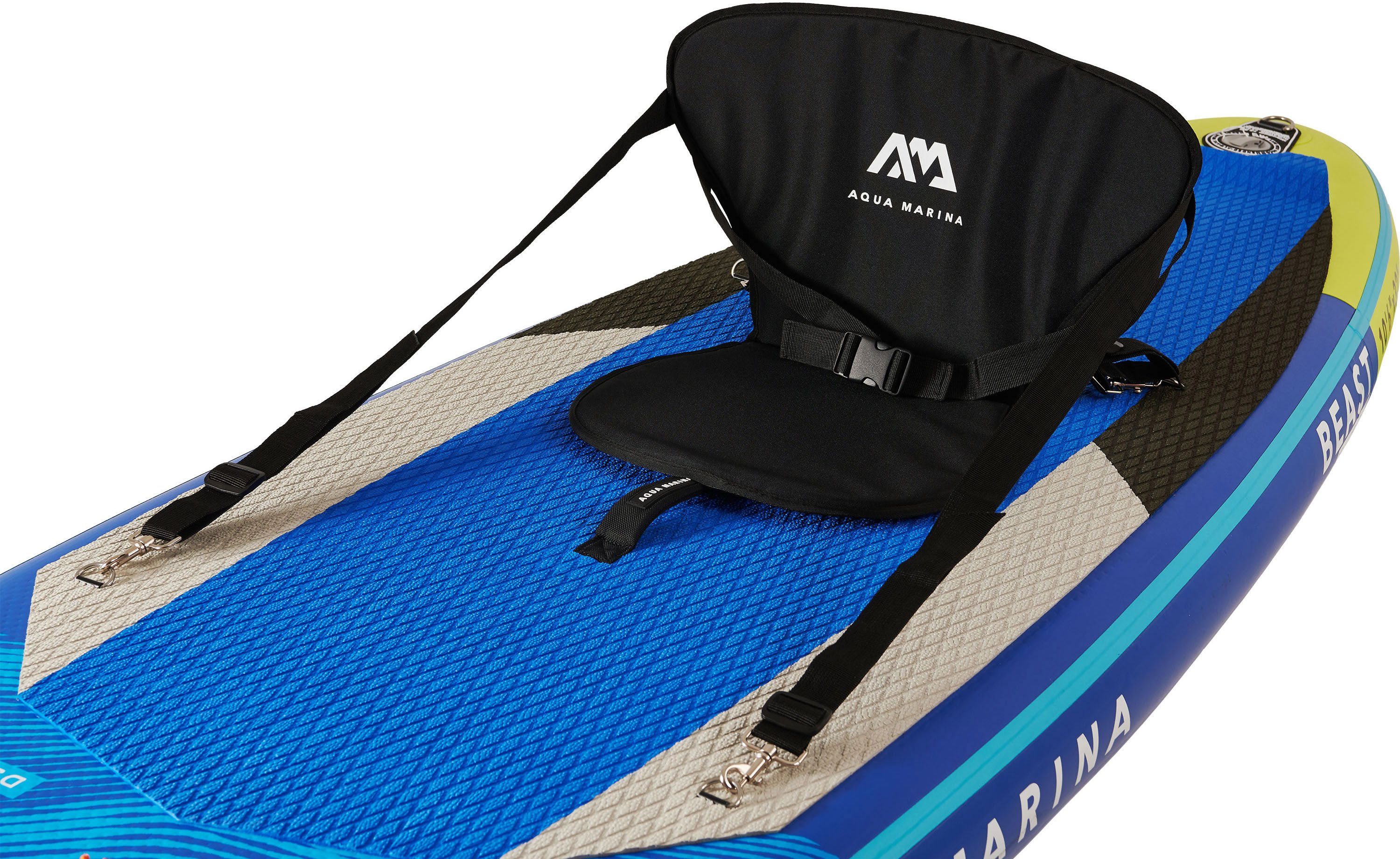 Aqua Marina Inflatable SUP-Board Paddel, 6 mit Stand-Up, Transportrucksack) Pumpe tlg., Beast und (Set