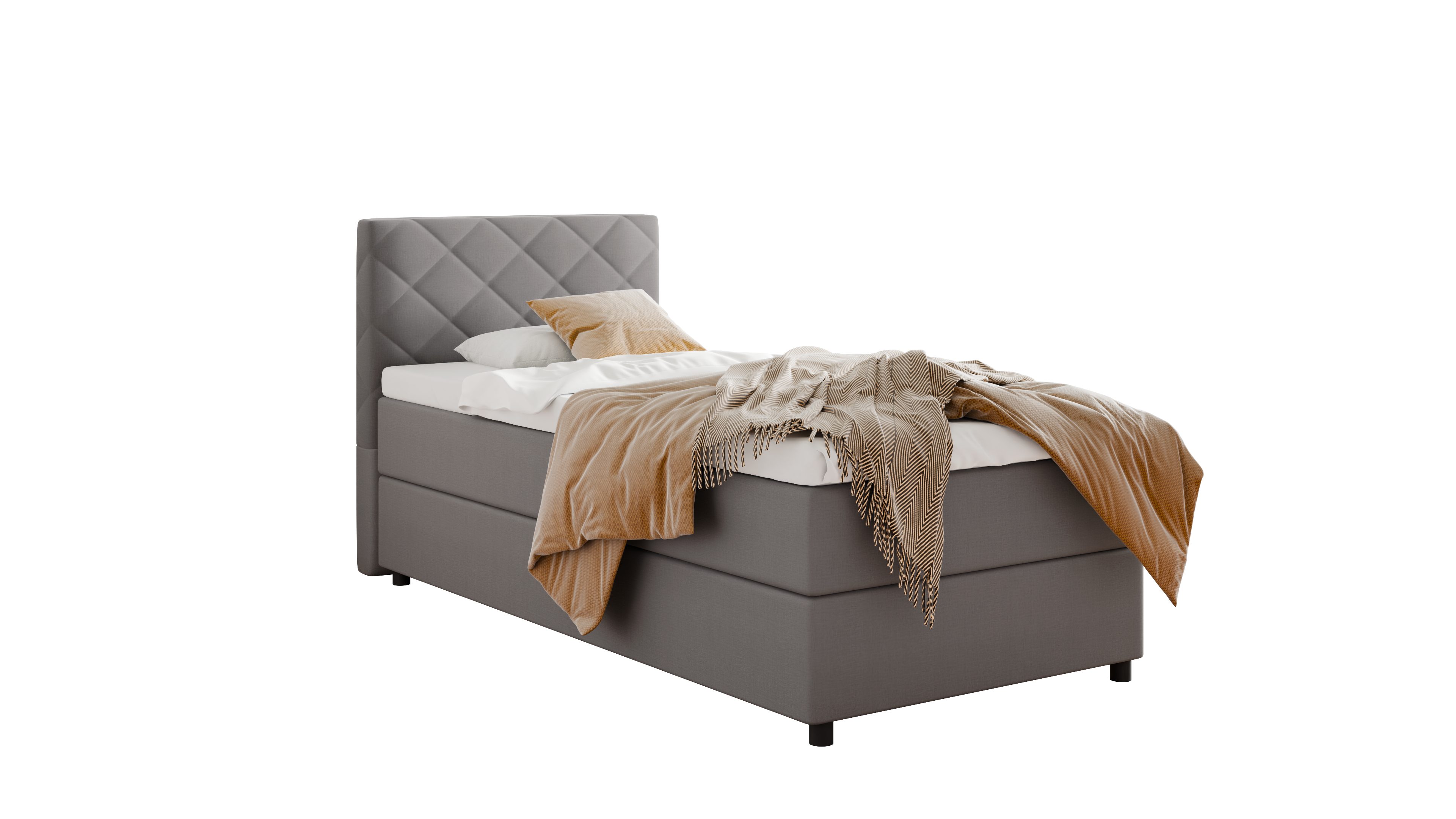 PANDA MÖBEL GmbH Boxspringbett DIAMARO 90x200, günstig online kaufen