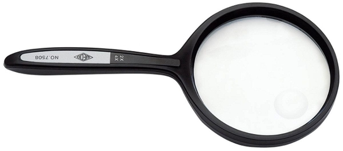 WEDO Taschenlupe Rundlupe Durchmesser 6,35cm
