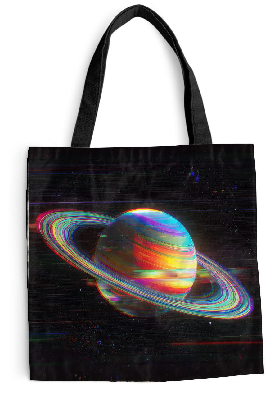 MuchoWow Shopper 3-2, Handtasche, Damen und Herren, Schultertasche, Umhängetasche, Tote Bag