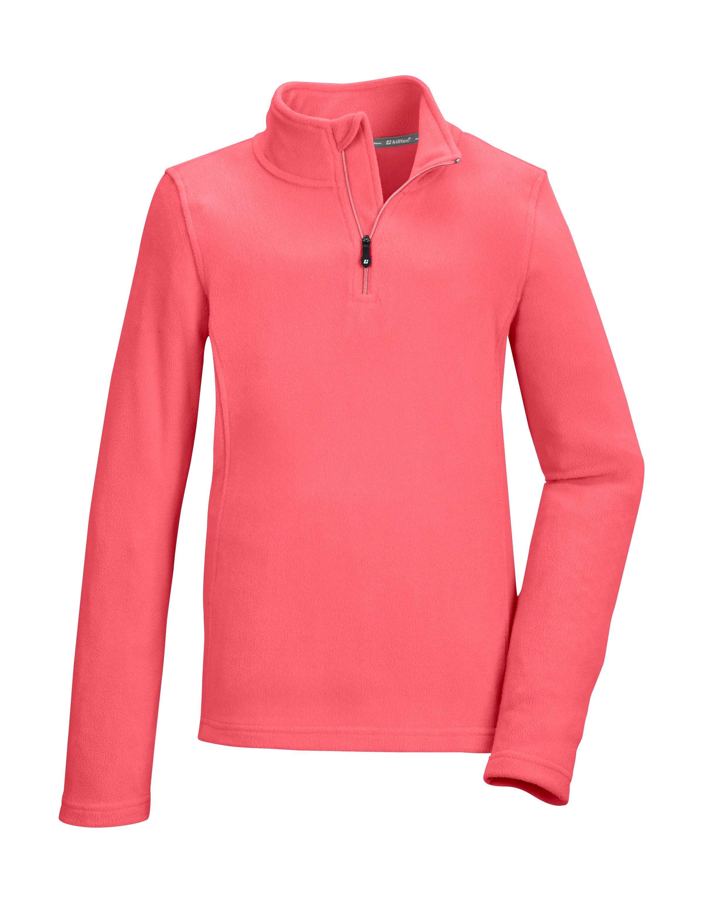 Killtec Fleeceshirt KSW 247 GRLS FLC SHRT Fleeceshirt mit Stehkragen, Kinnschutz und hohem Tragekomfort