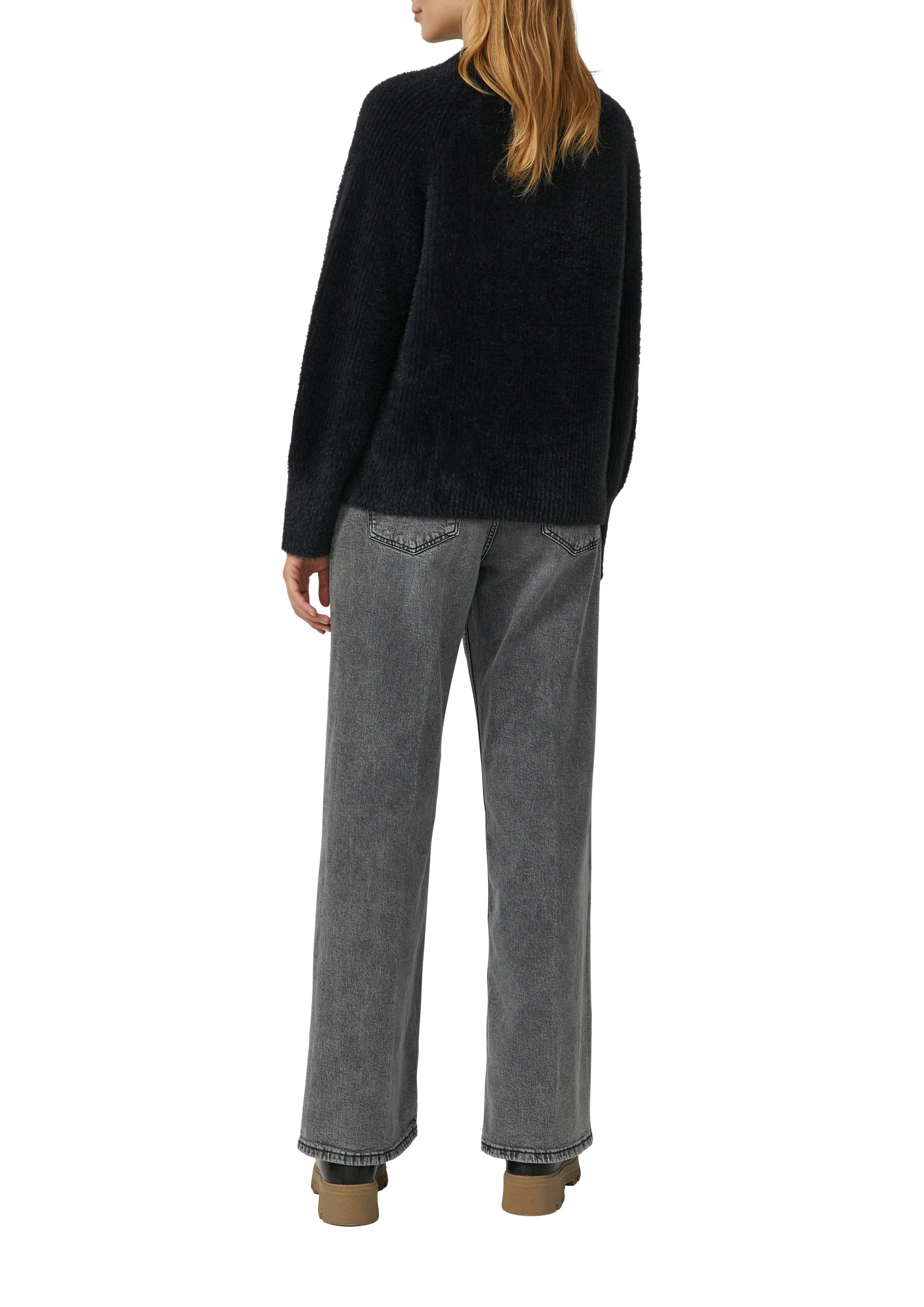 s.Oliver Strickpullover mit Bündchen