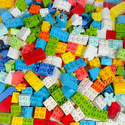 LEGO® Spielbausteine LEGO® DUPLO® Steine Sondersteine Bunt Gemischt NEU! Menge 300x, (Creativ-Set, 300 St), Made in Europe