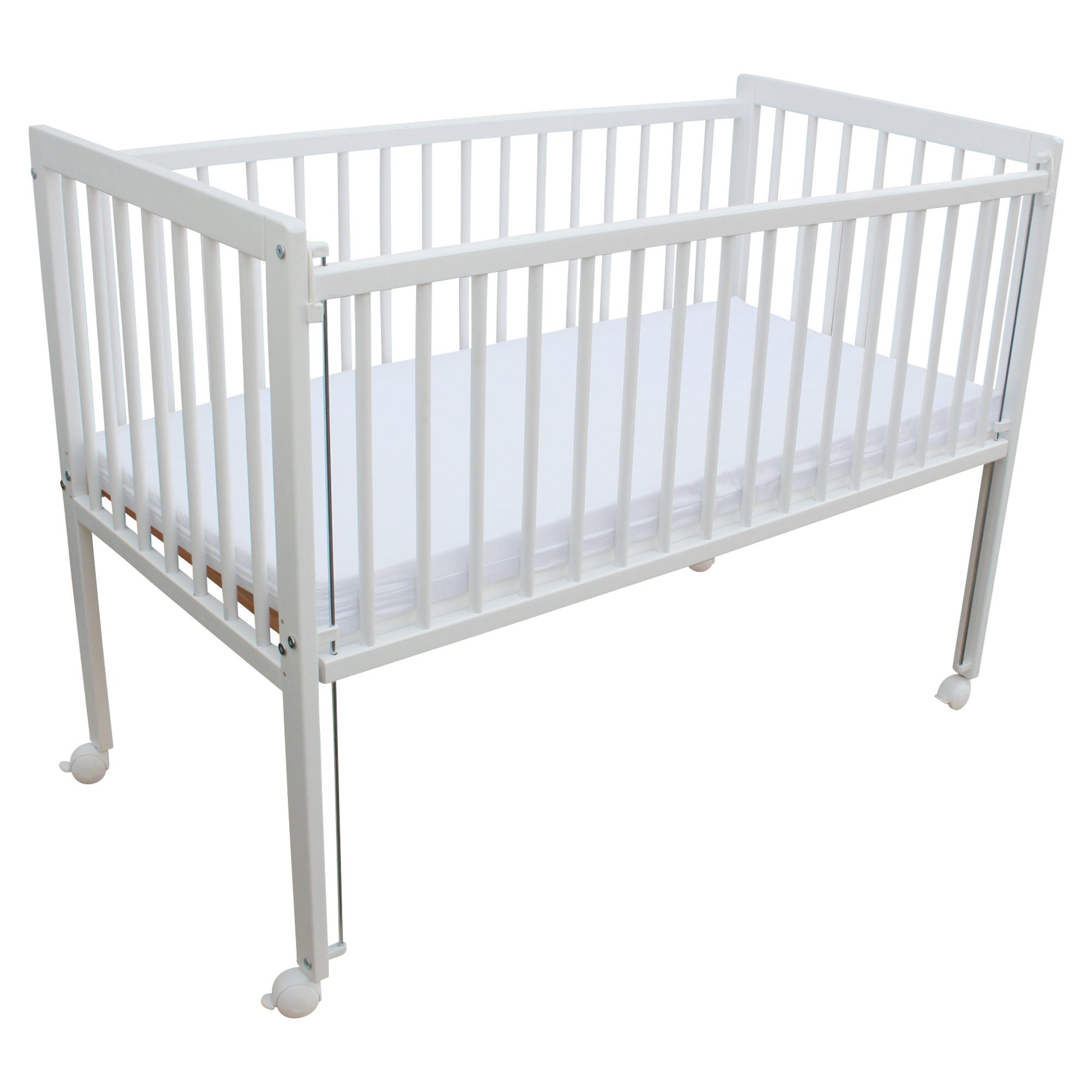 Micoland Kinderbett Beistellbett 2in1 120x60cm mit Matratze günstig online kaufen