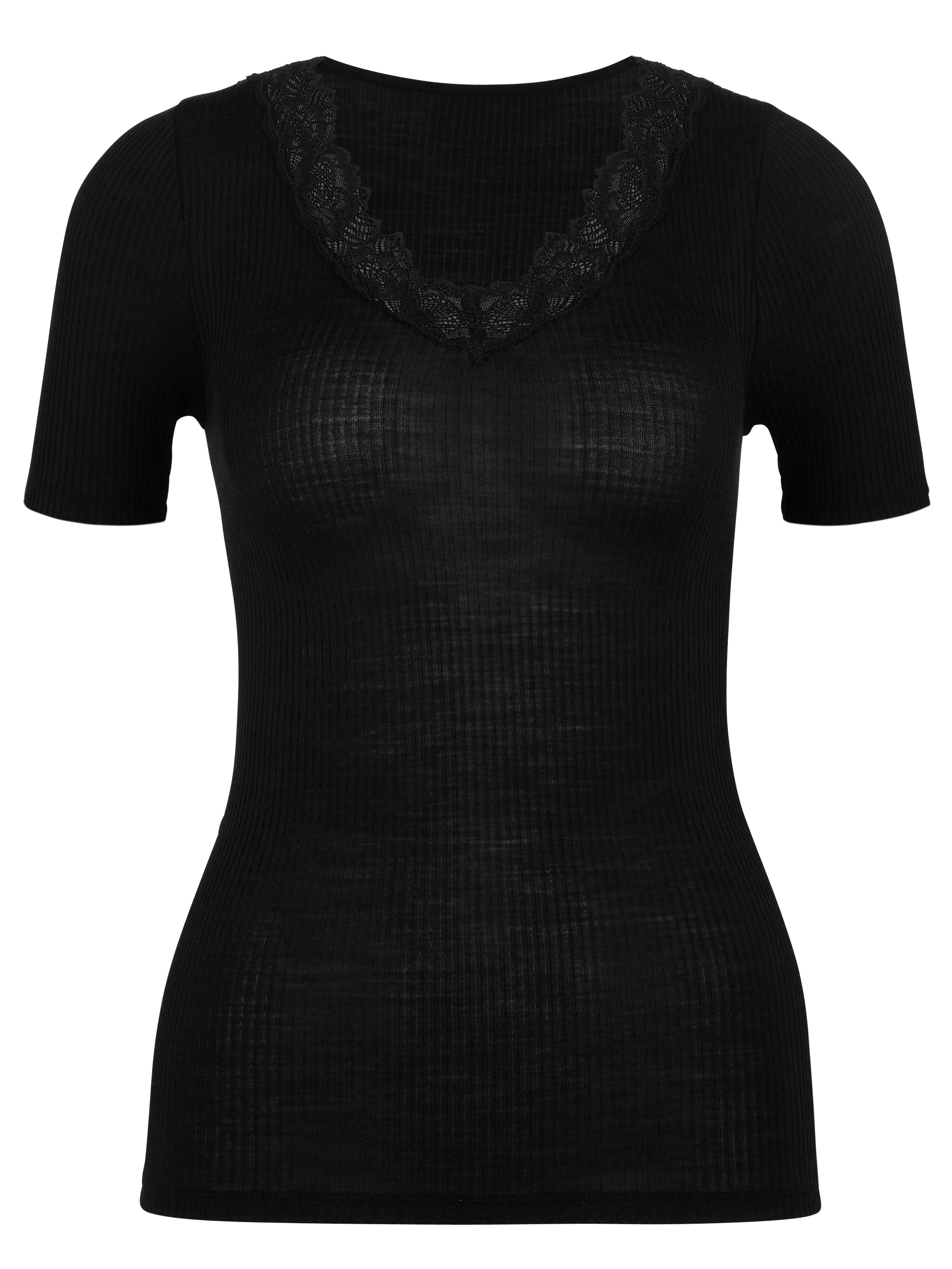 CALIDA Kurzarmshirt Silky Wool Joy florale günstig online kaufen