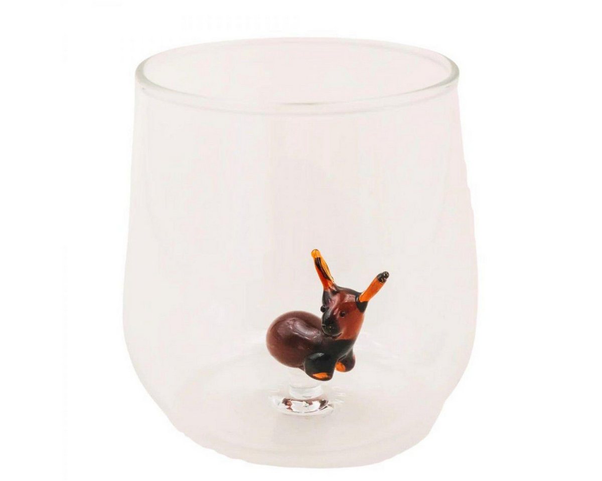Eulenschnitt Longdrinkglas Trinkglas Rehfigur (370 ml)