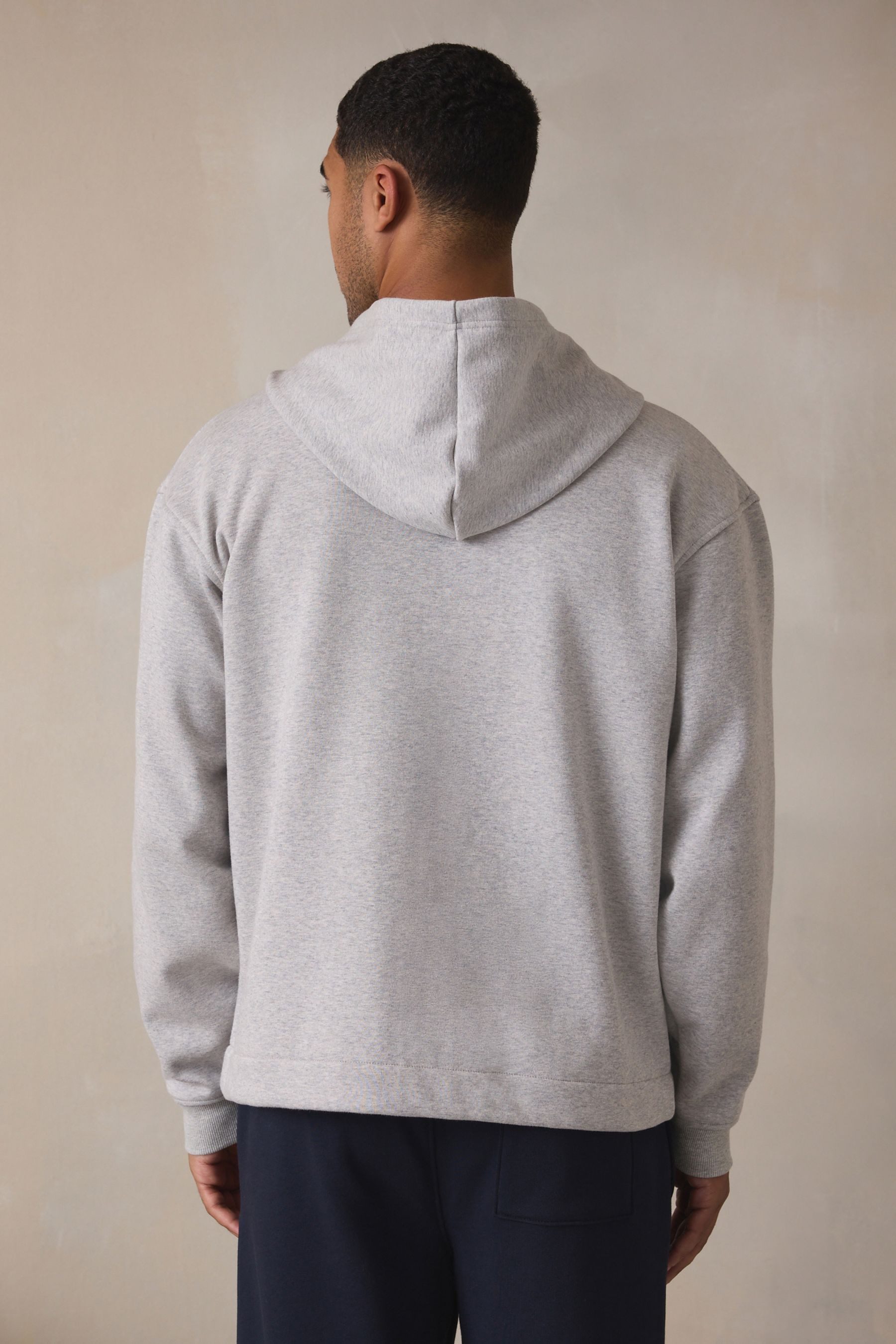 Next Kapuzenpullover Kapuzenjacke mit Velours-Futter und Reißverschluss (1- günstig online kaufen