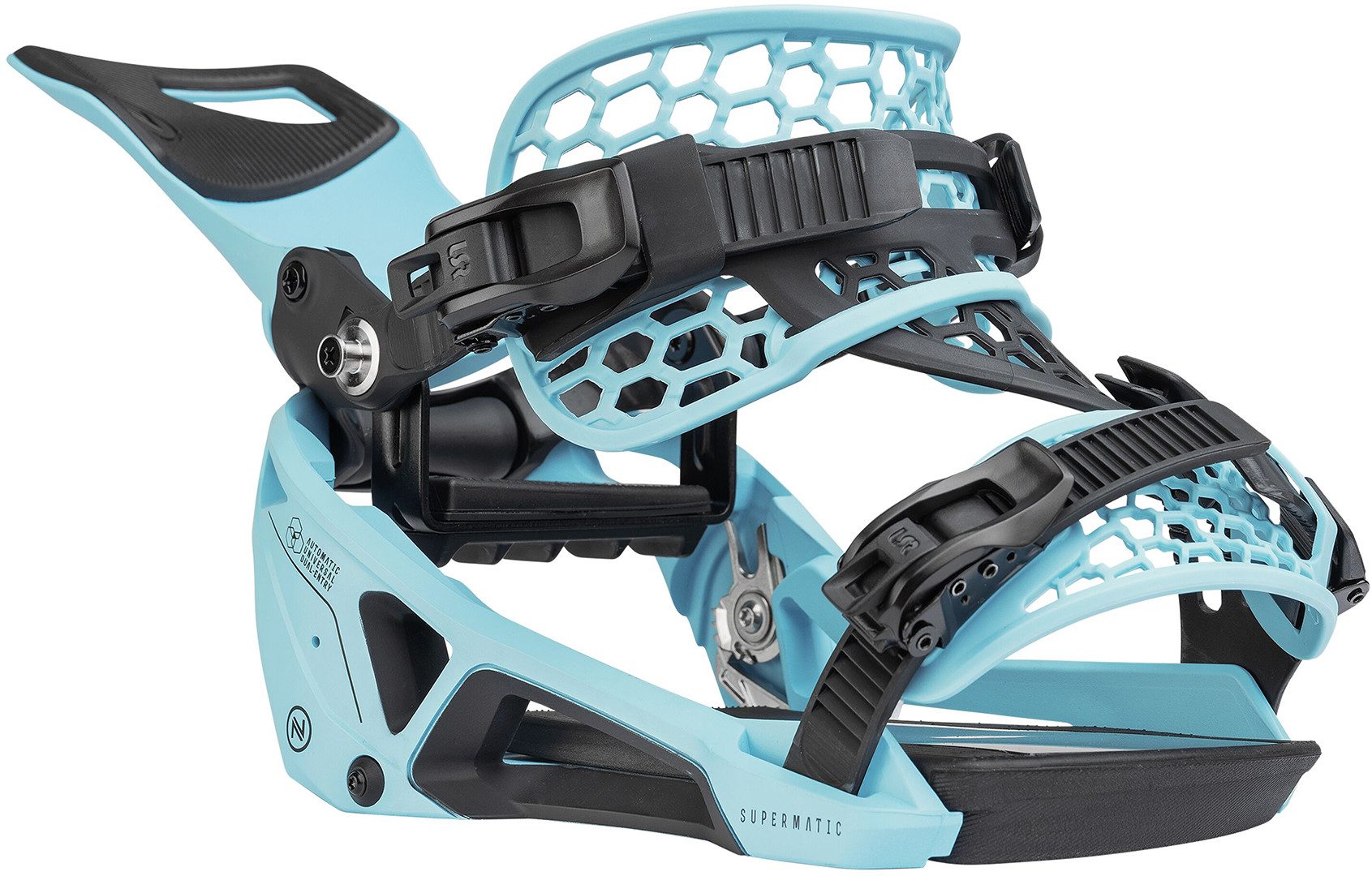 Nidecker Snowboardbindung NIDECKER SUPERMATIC Bindung escape cyan