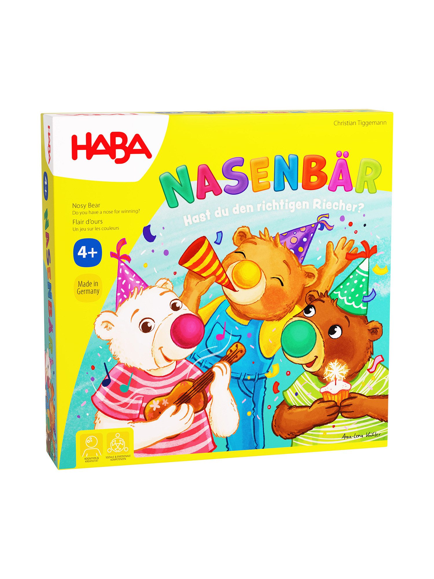 Haba Spiel Nasenbär, unisex neutral