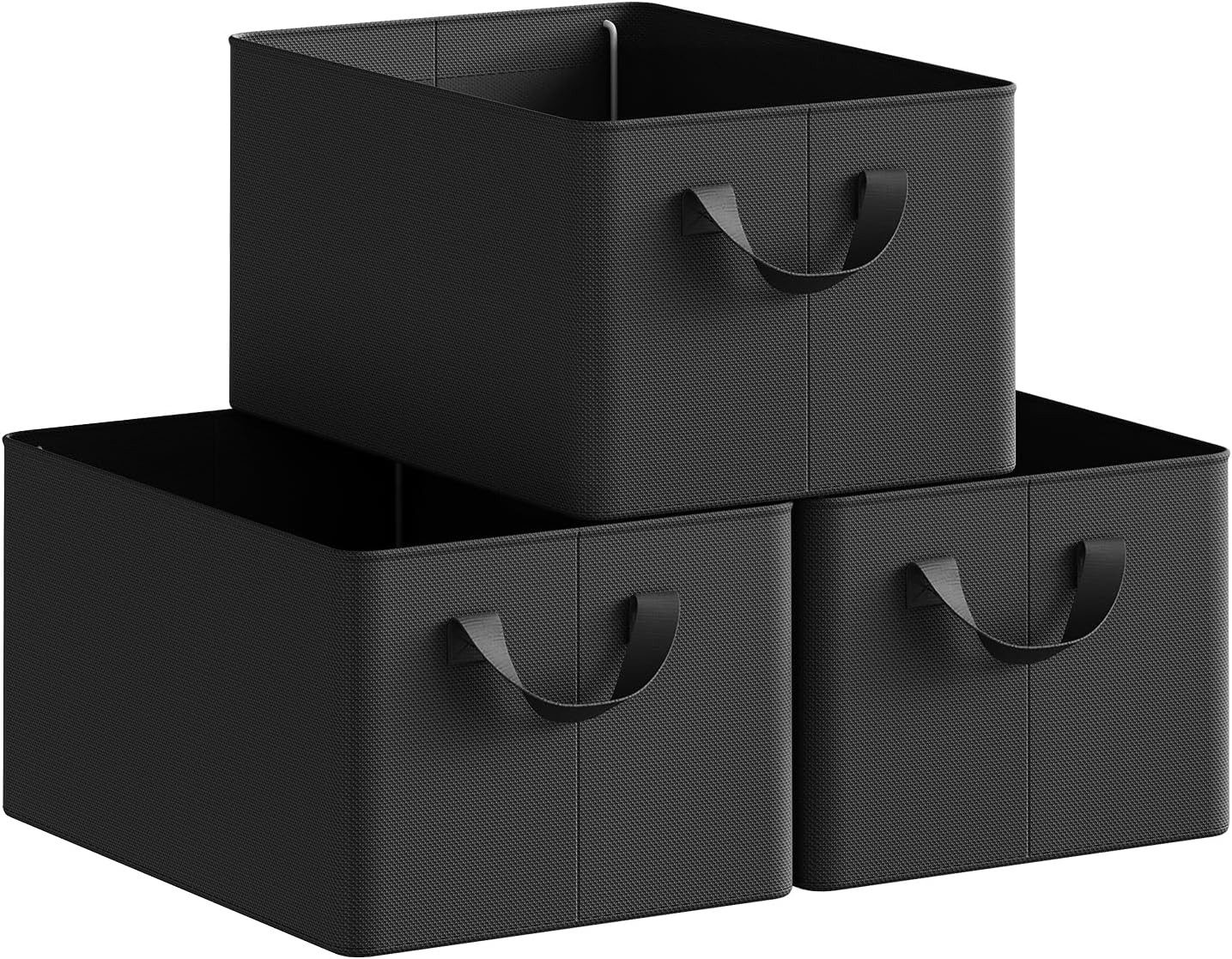 Woltu Aufbewahrungsbox (3 St), mit Griffen, günstig online kaufen