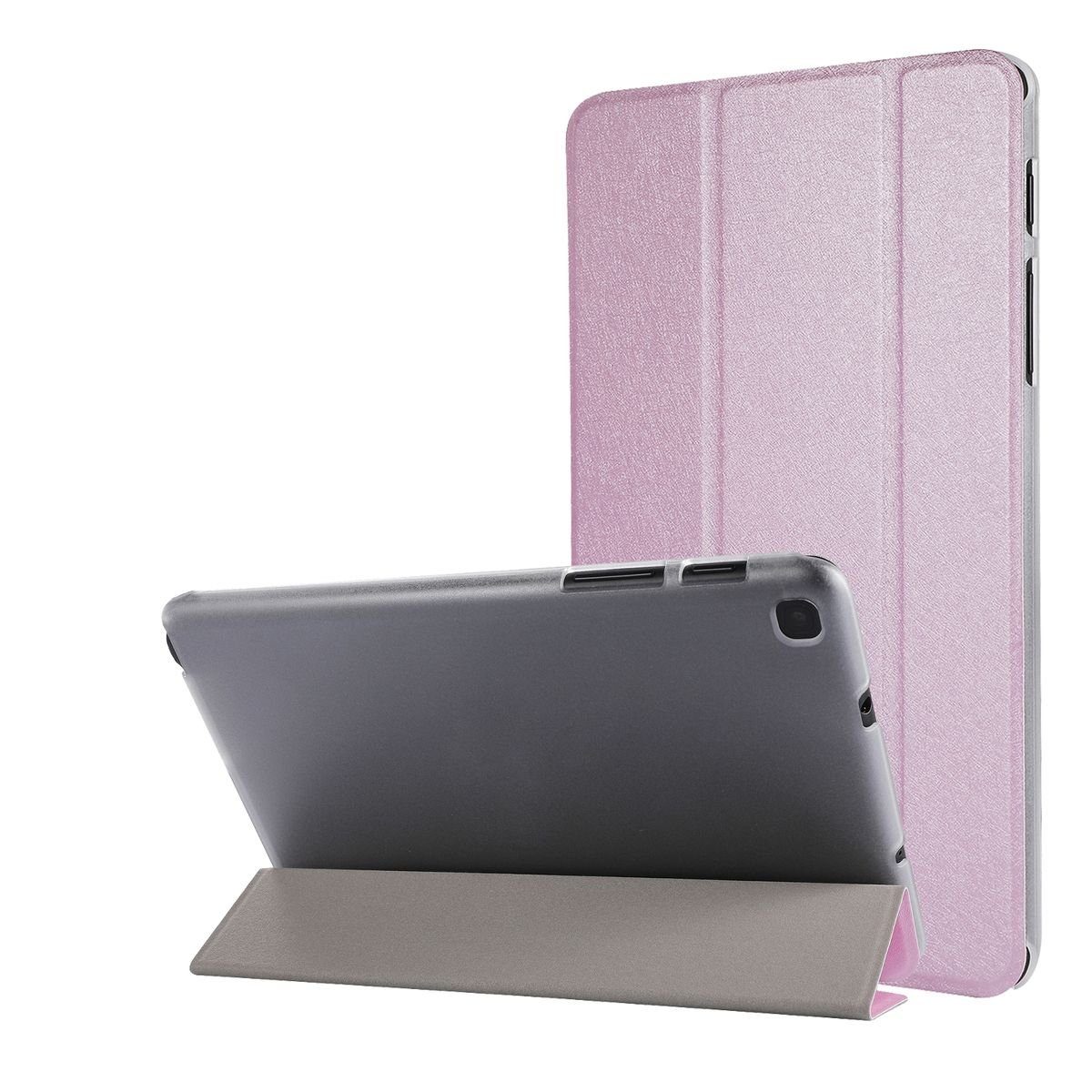 Wigento Tablet-Hülle 3folt Wake UP Smart Cover Schutz Tasche Etuis Hülle Case für Samsung Galaxy Tab A7 Lite 2021 8.7