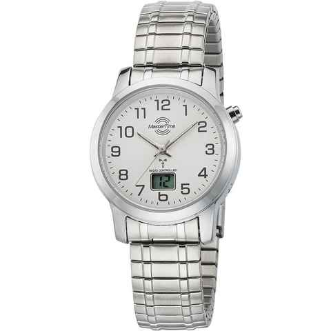 MASTER TIME Funkuhr MTLA-10307-12M, Armbanduhr, Quarzuhr, Damenuhr, Datum