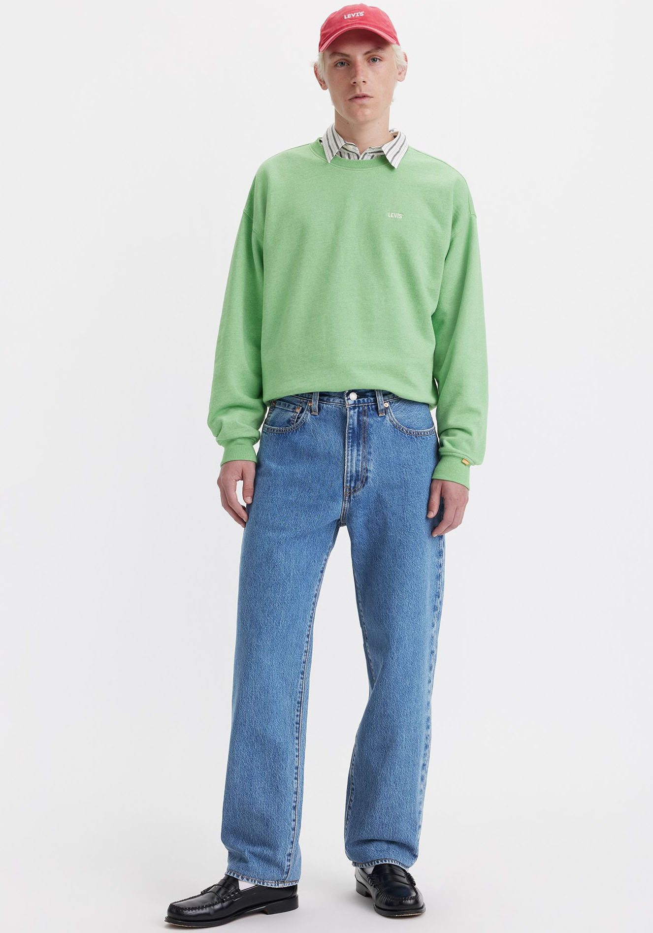 Levi's® Loose-fit-Jeans 568 STAY LOOSE mit Leinenanteil günstig online kaufen