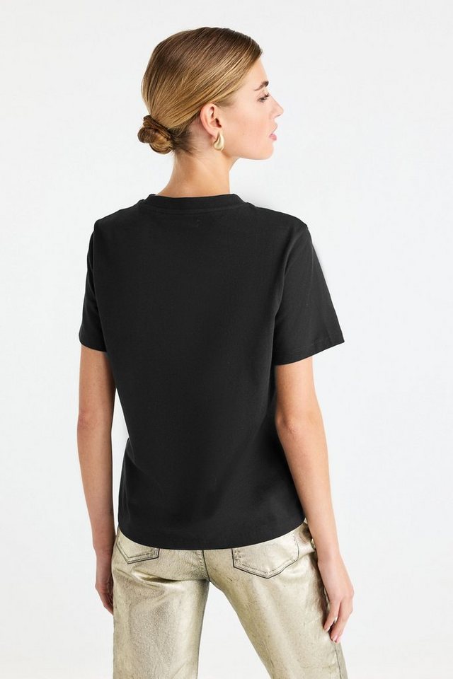 Next T-Shirt Kurzärmeliges Ringelshirt (1-tlg)