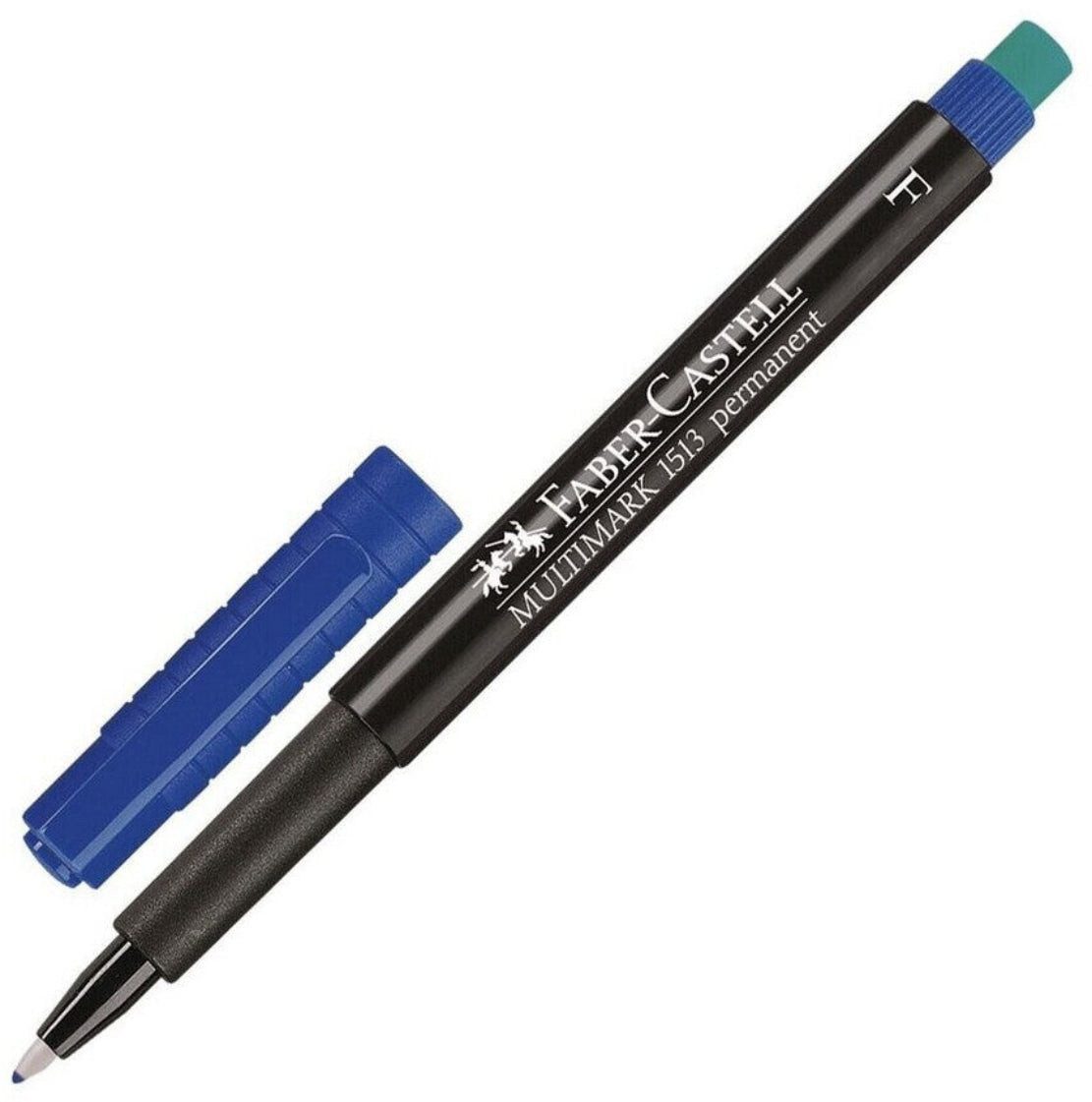 Faber-Castell Marker FABER-CASTELL Permanentmarker Multimark F blau