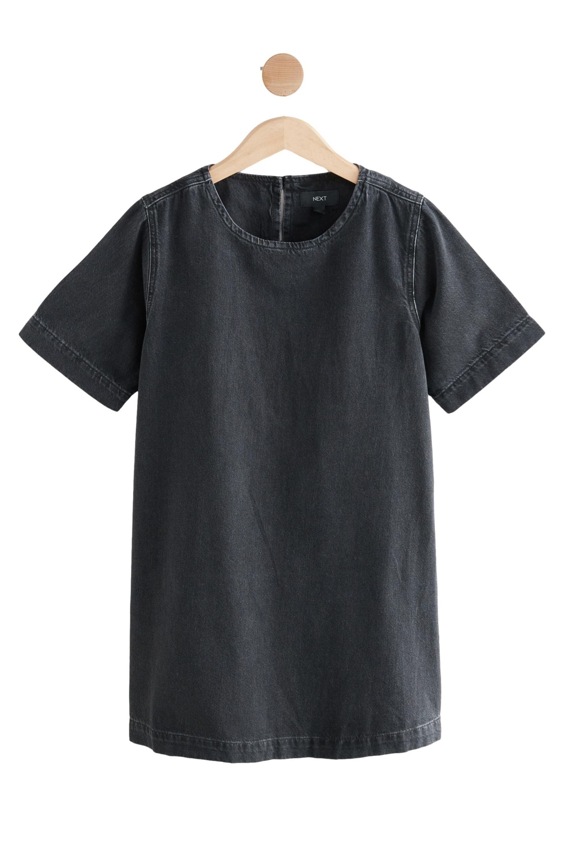 Jeanskleid T-Shirt-Minikleid aus Denim
